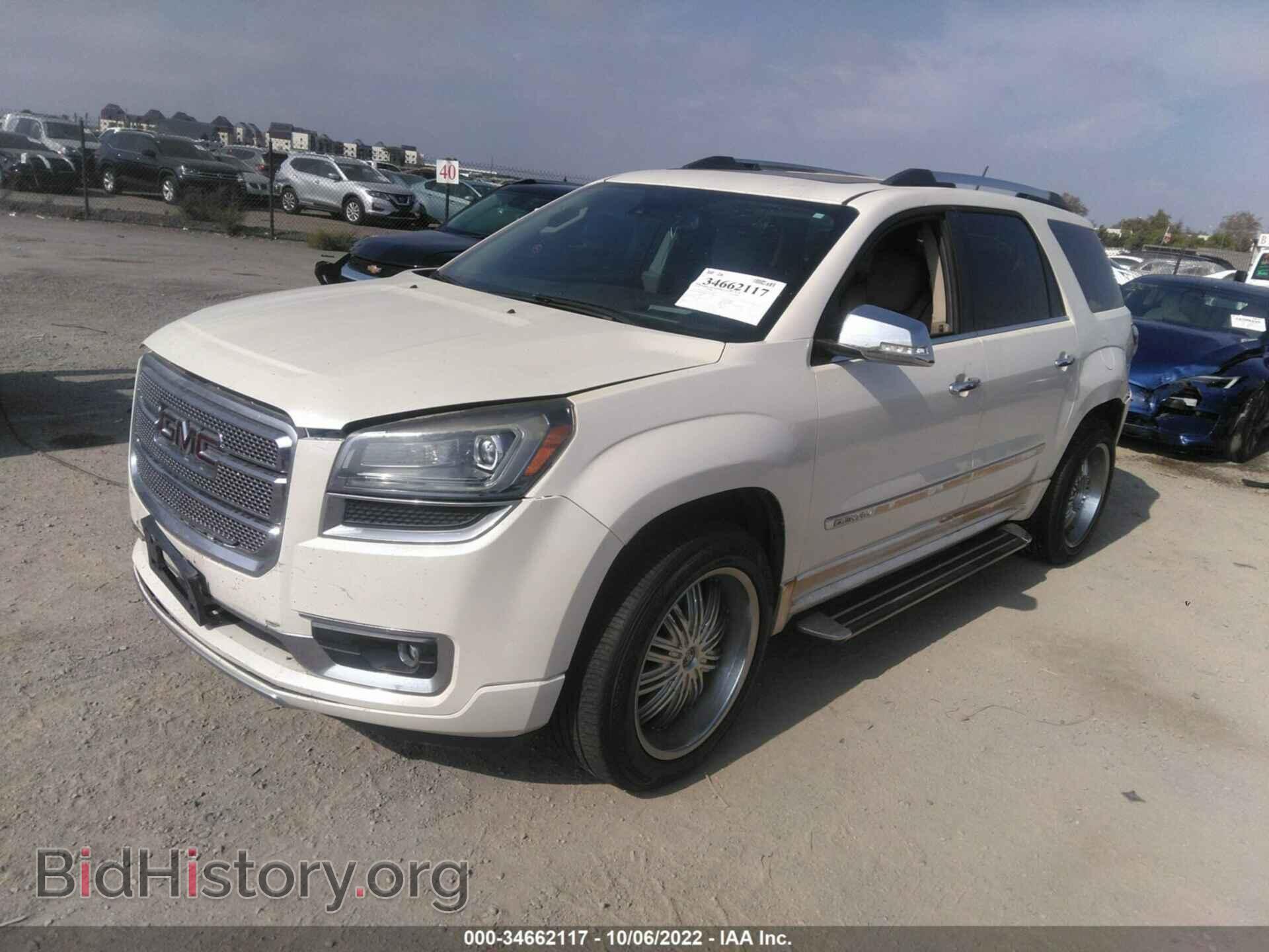 2014 GMC ACADIA - VIN: 1GKKRTKD2EJ301844 - Фото 2