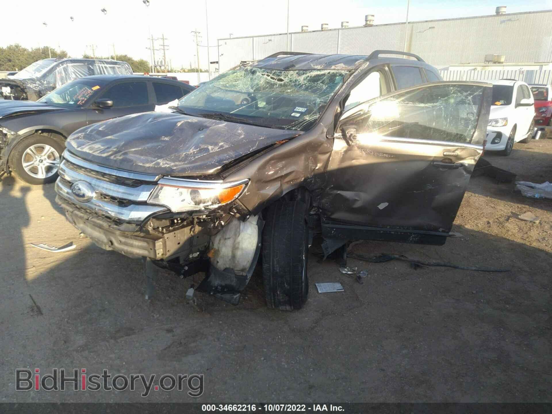 2014 FORD EDGE - VIN: 2FMDK3KC3EBA10222 - Фото 2