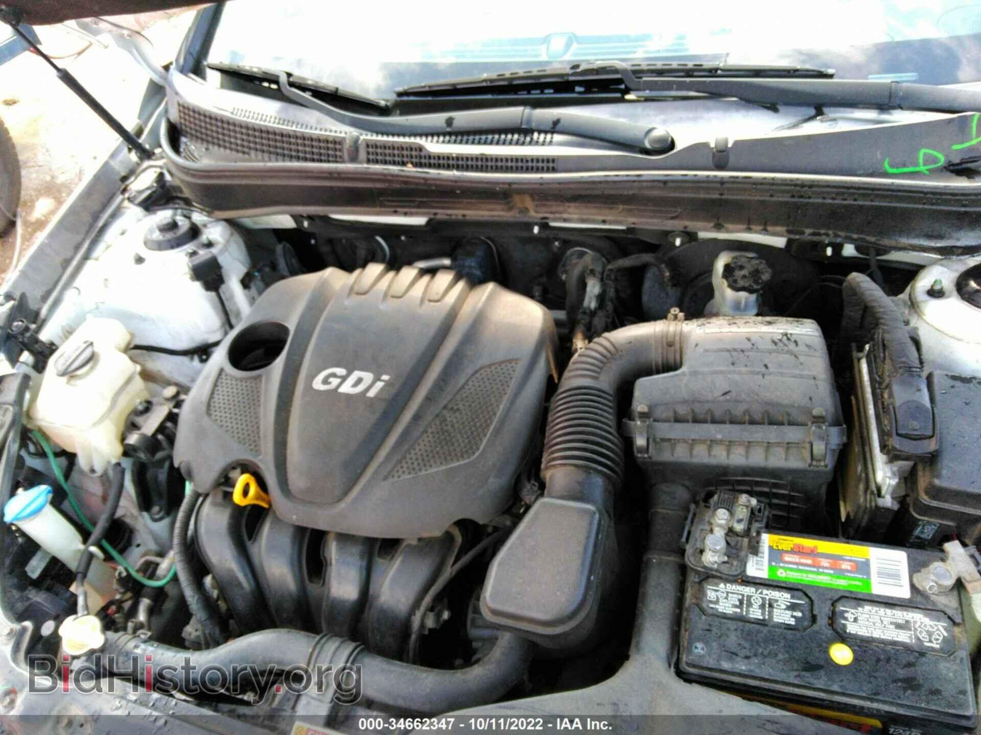 2012 HYUNDAI SONATA - VIN: 5NPEB4AC0CH458578 - Фото 10
