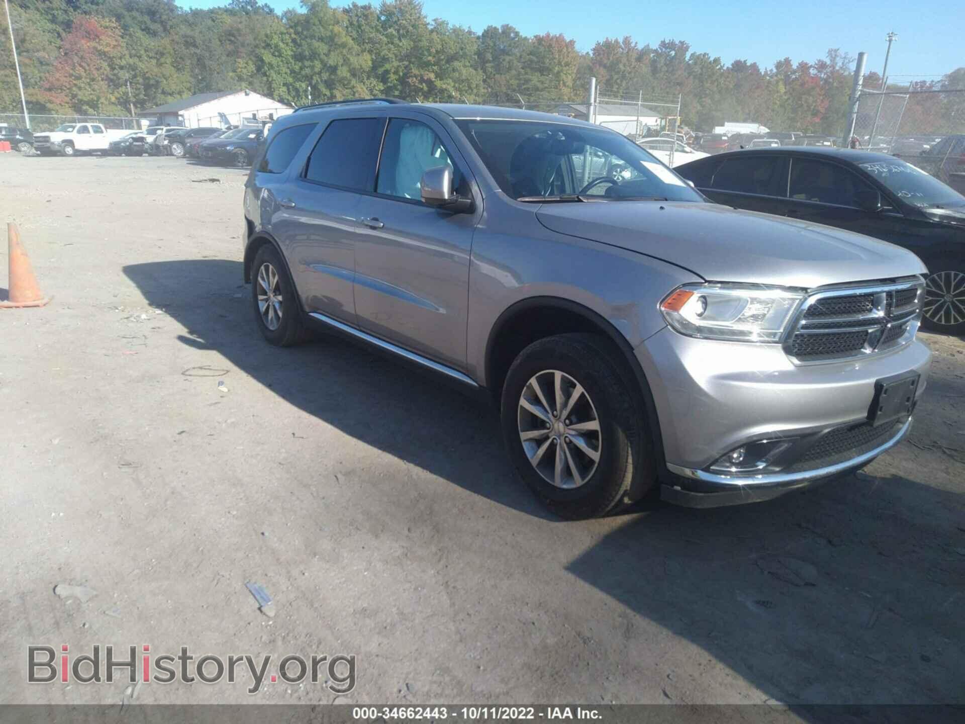 Photo 1C4RDJDG7FC202043 - DODGE DURANGO 2015