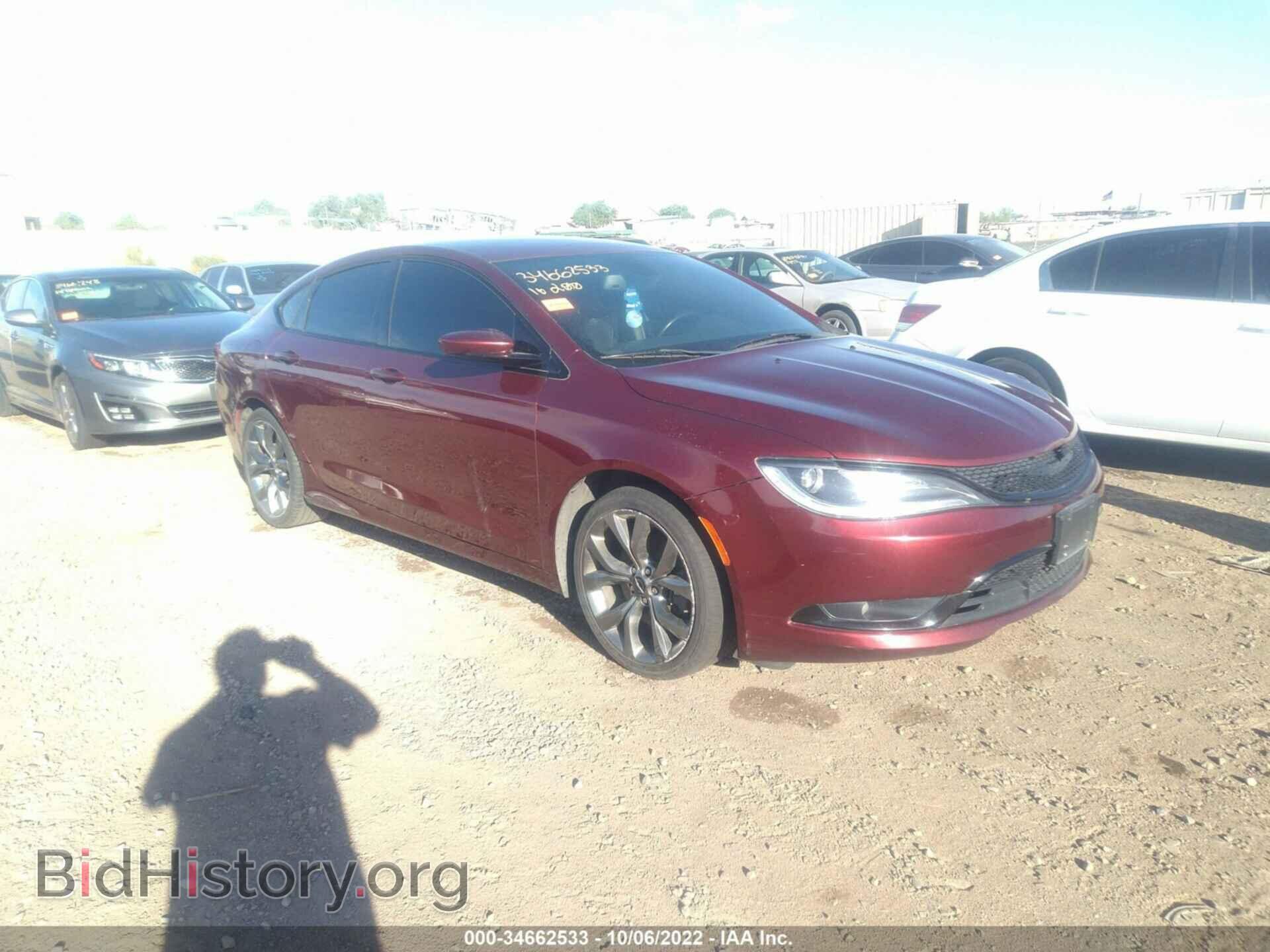 Фотография 1C3CCCBB2GN125698 - CHRYSLER 200 2016