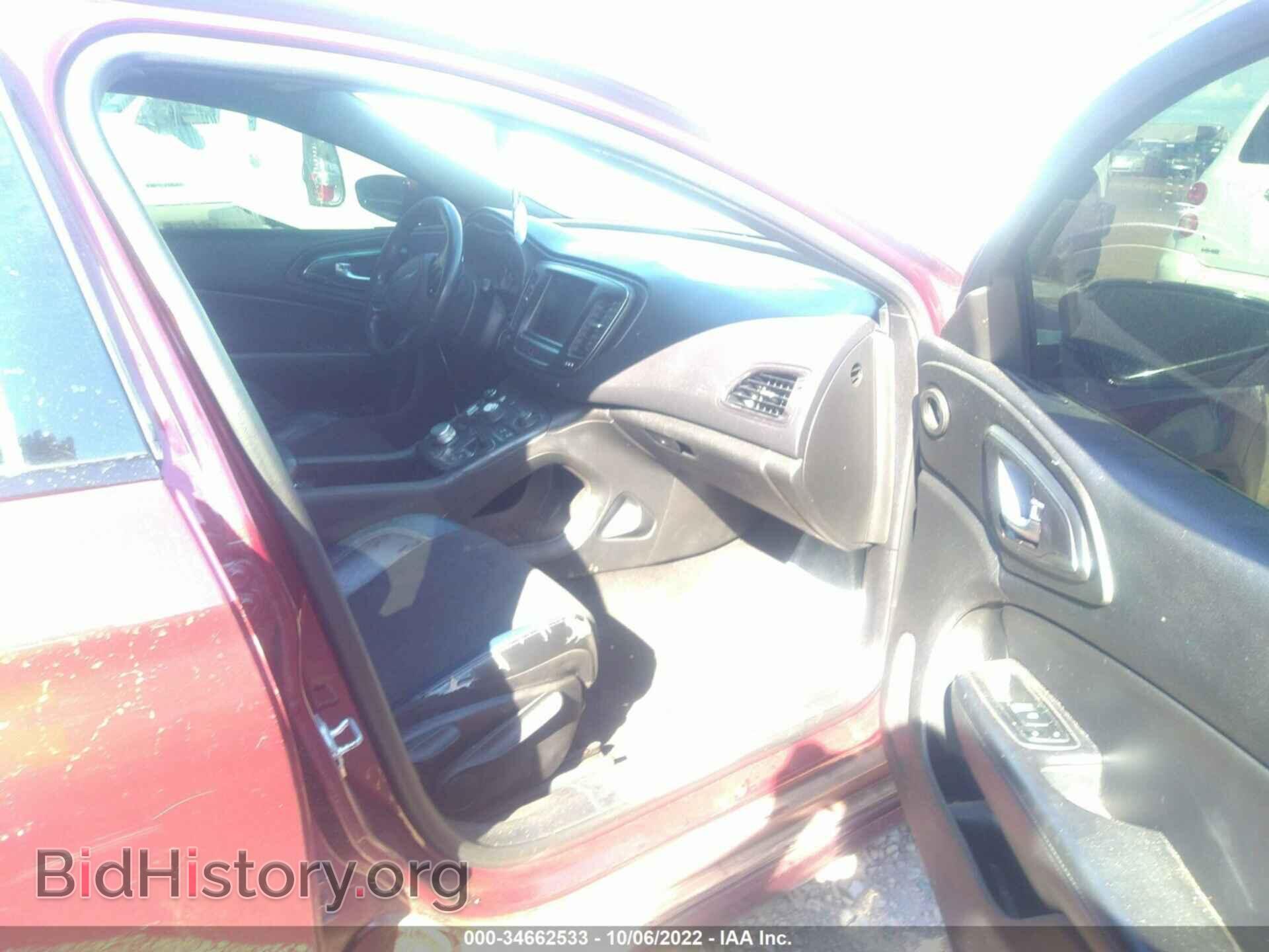2016 CHRYSLER 200 - VIN: 1C3CCCBB2GN125698 - Фото 5