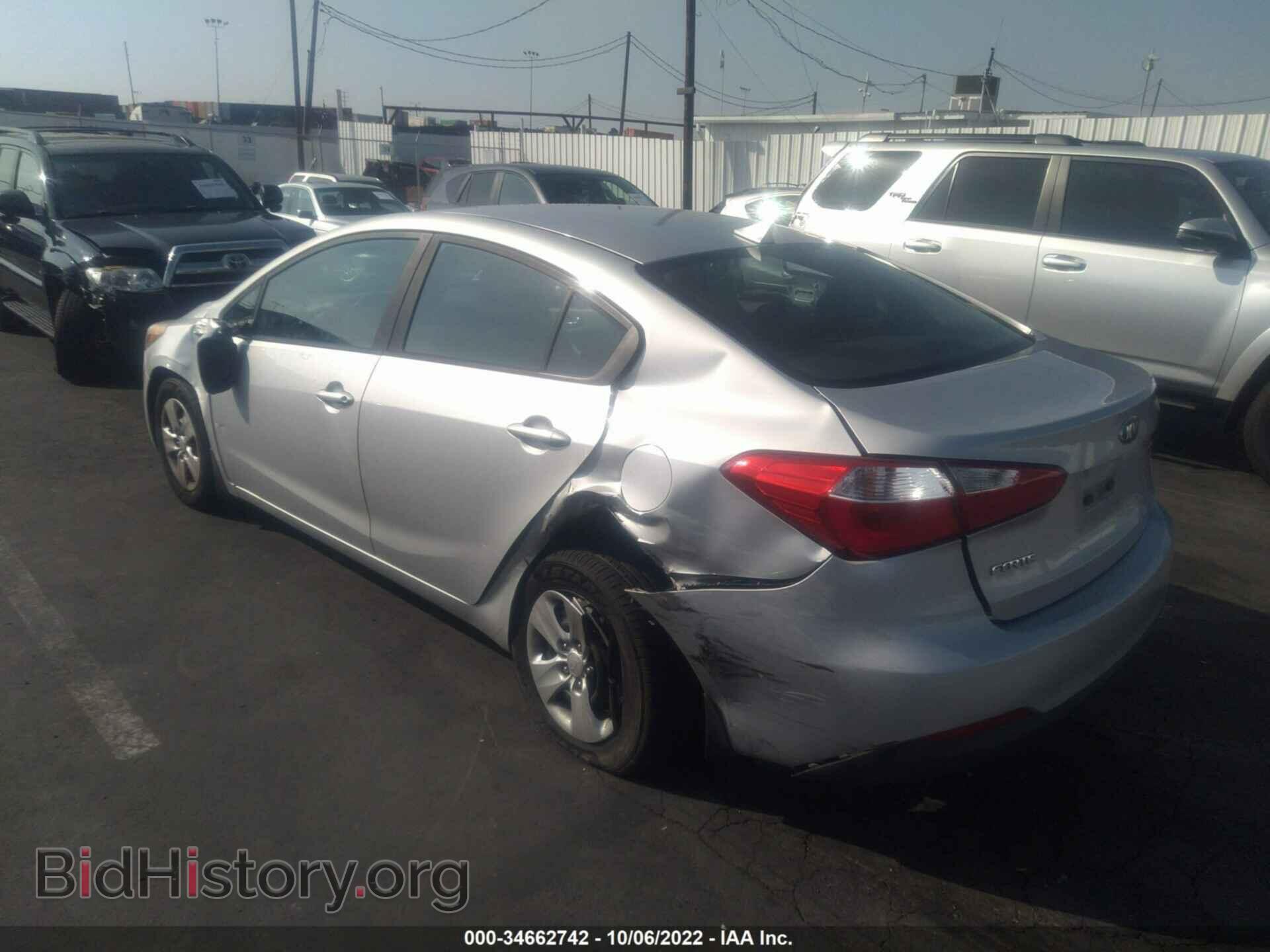 2015 KIA FORTE - VIN: KNAFX4A64F5345850 - Фото 3