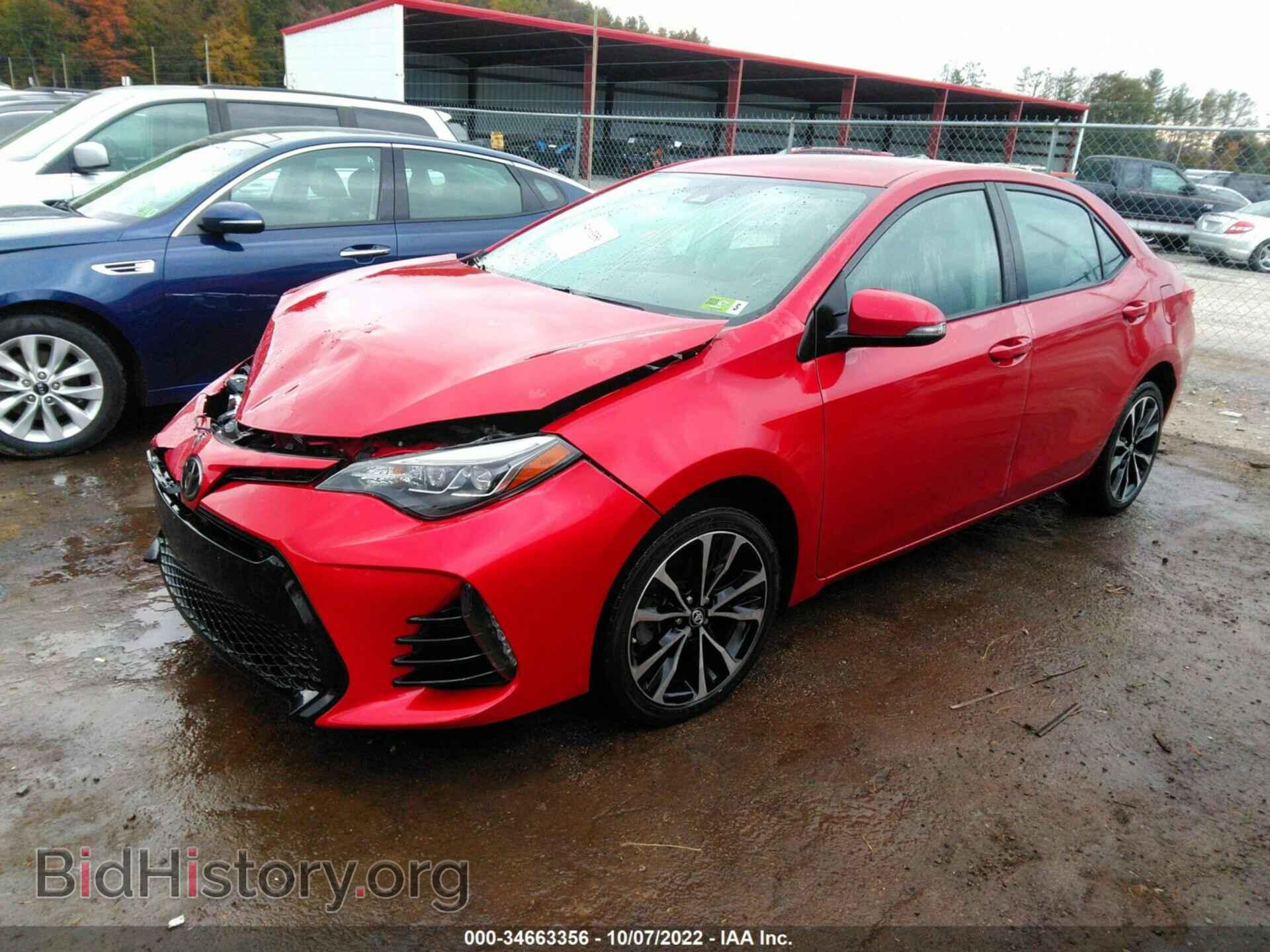 2017 TOYOTA COROLLA - VIN: 2T1BURHEXHC867702 - Фото 2