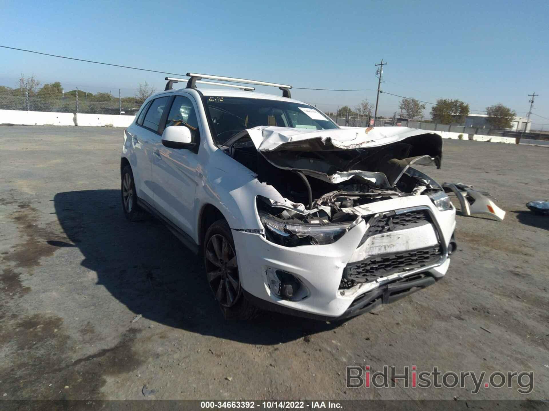 Photo 4A4AR3AU0FE043979 - MITSUBISHI OUTLANDER SPORT 2015