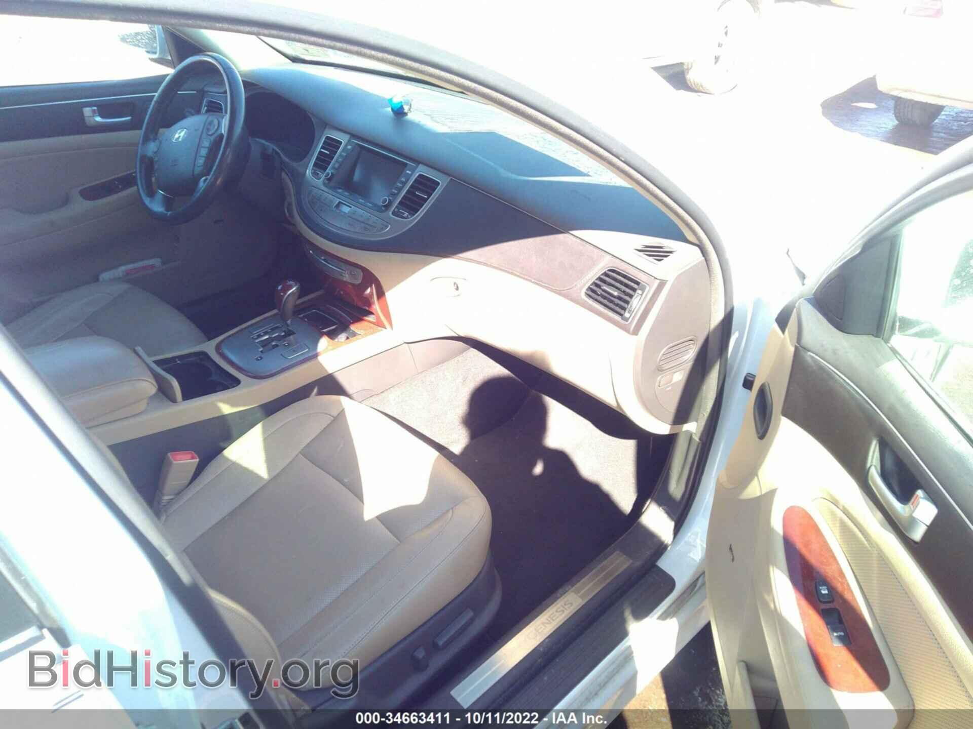 2012 HYUNDAI GENESIS - VIN: KMHGC4DD8CU200529 - Фото 5