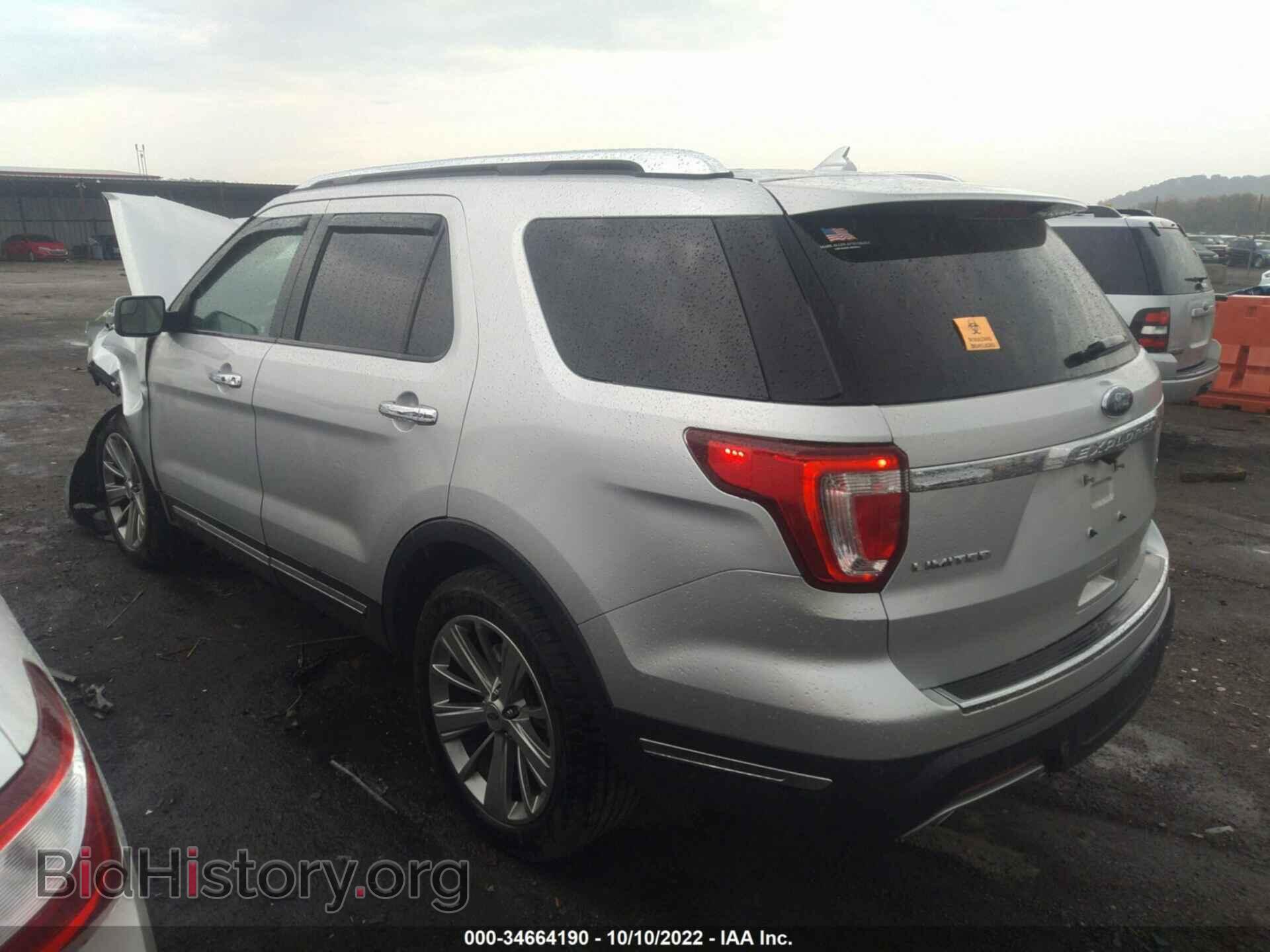 2018 FORD EXPLORER - VIN: 1FM5K8F80JGA70534 - Фото 3