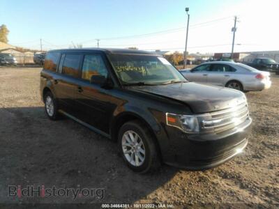 2013 Ford FLEX SE, черный — VIN 2FMGK5B85DBD25932, IAAI