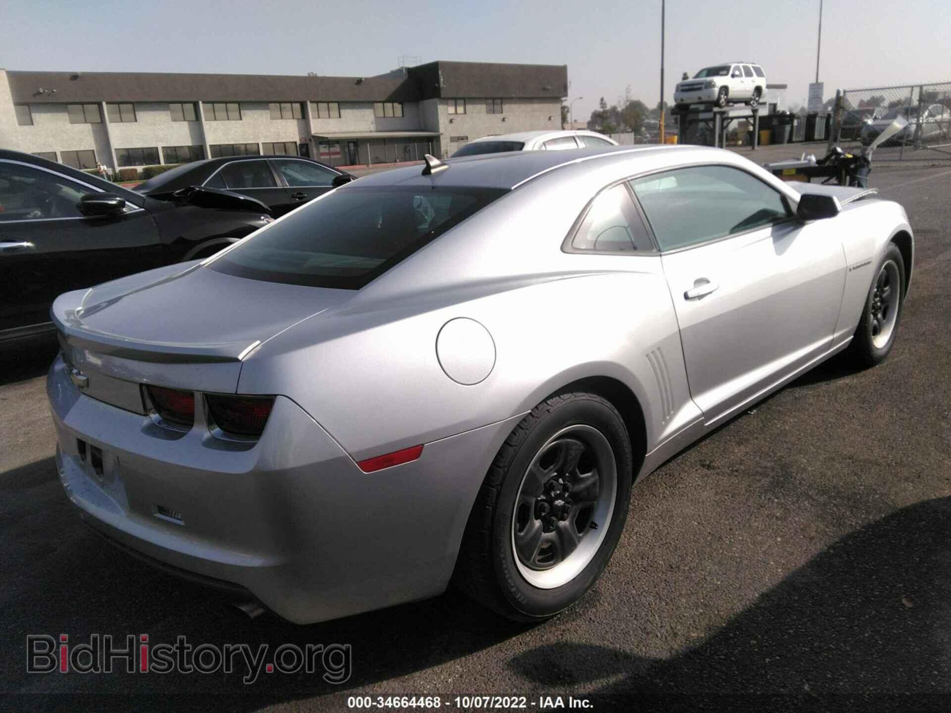 2013 CHEVROLET CAMARO - VIN: 2G1FA1E38D9119015 - Фото 4