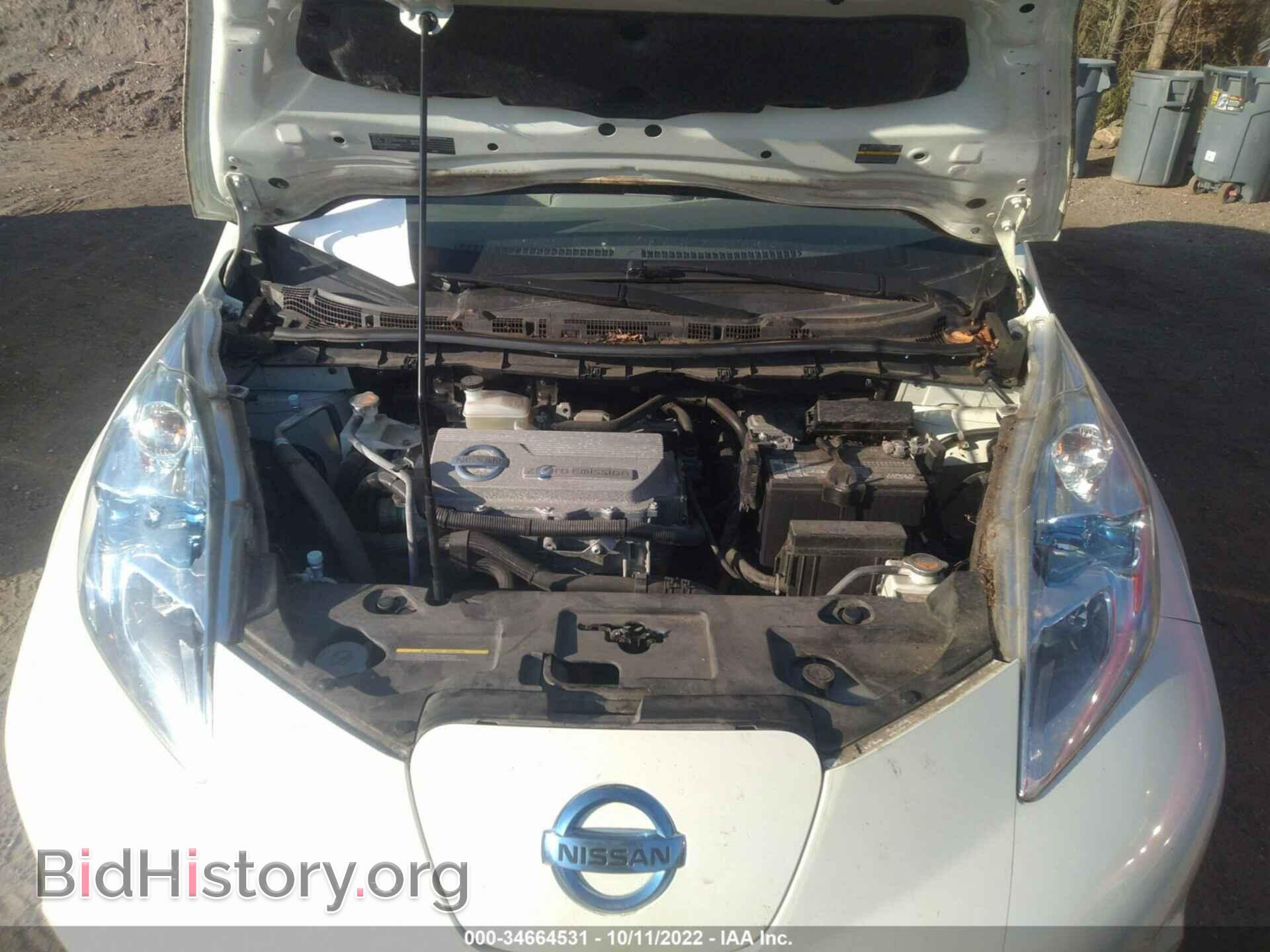 2012 NISSAN LEAF - VIN: JN1AZ0CP2CT025328 - Фото 10