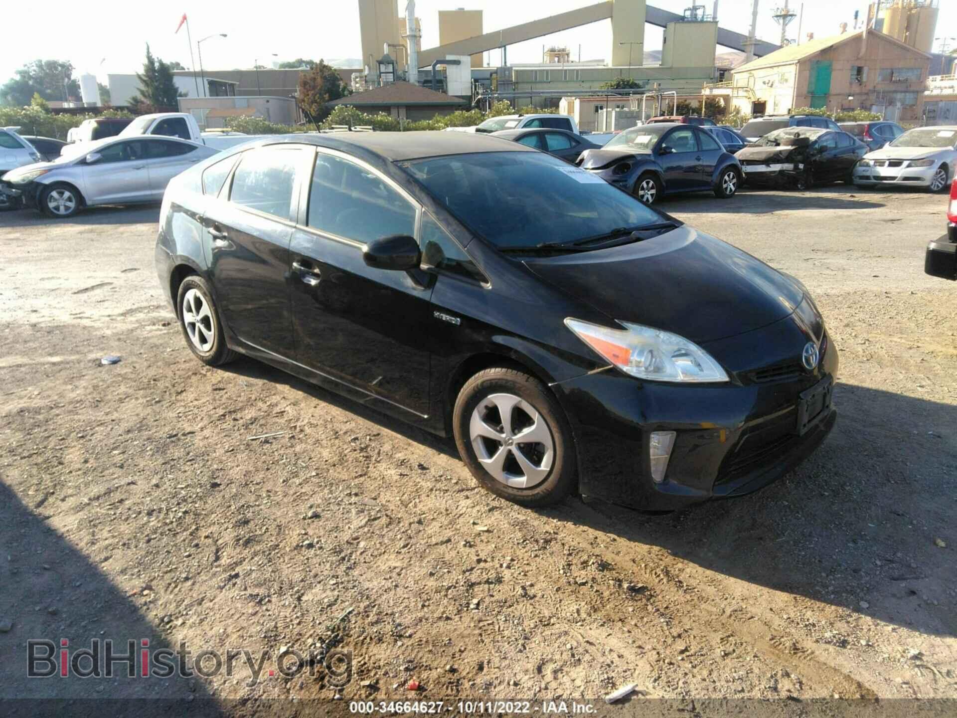 Фотография JTDKN3DU4E0384915 - TOYOTA PRIUS 2014