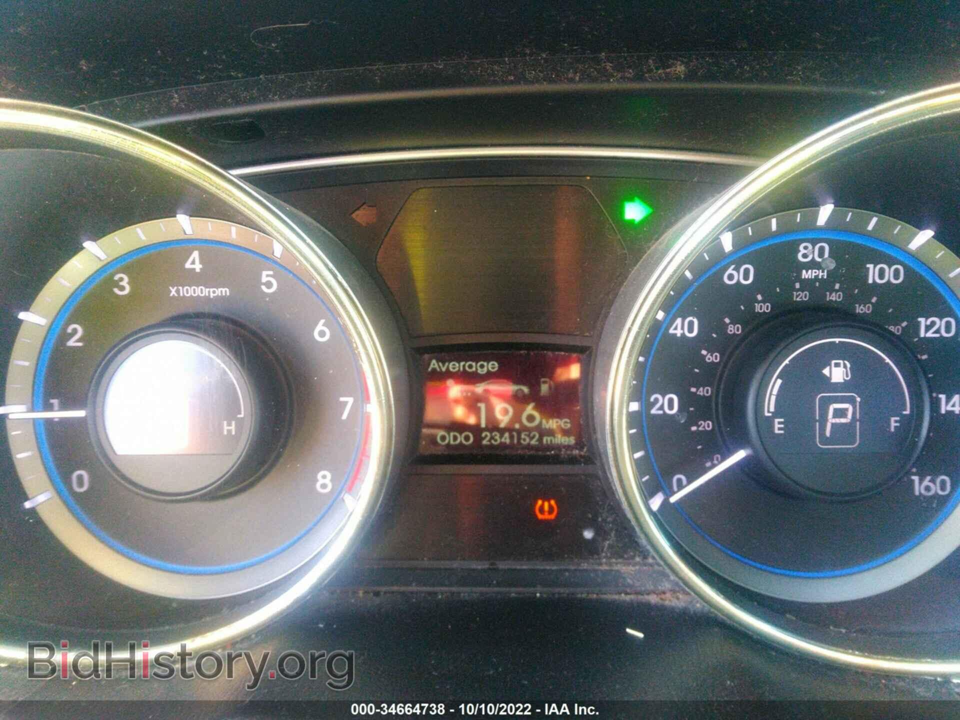 2012 HYUNDAI SONATA - VIN: 5NPEC4AC0CH410530 - Фото 7