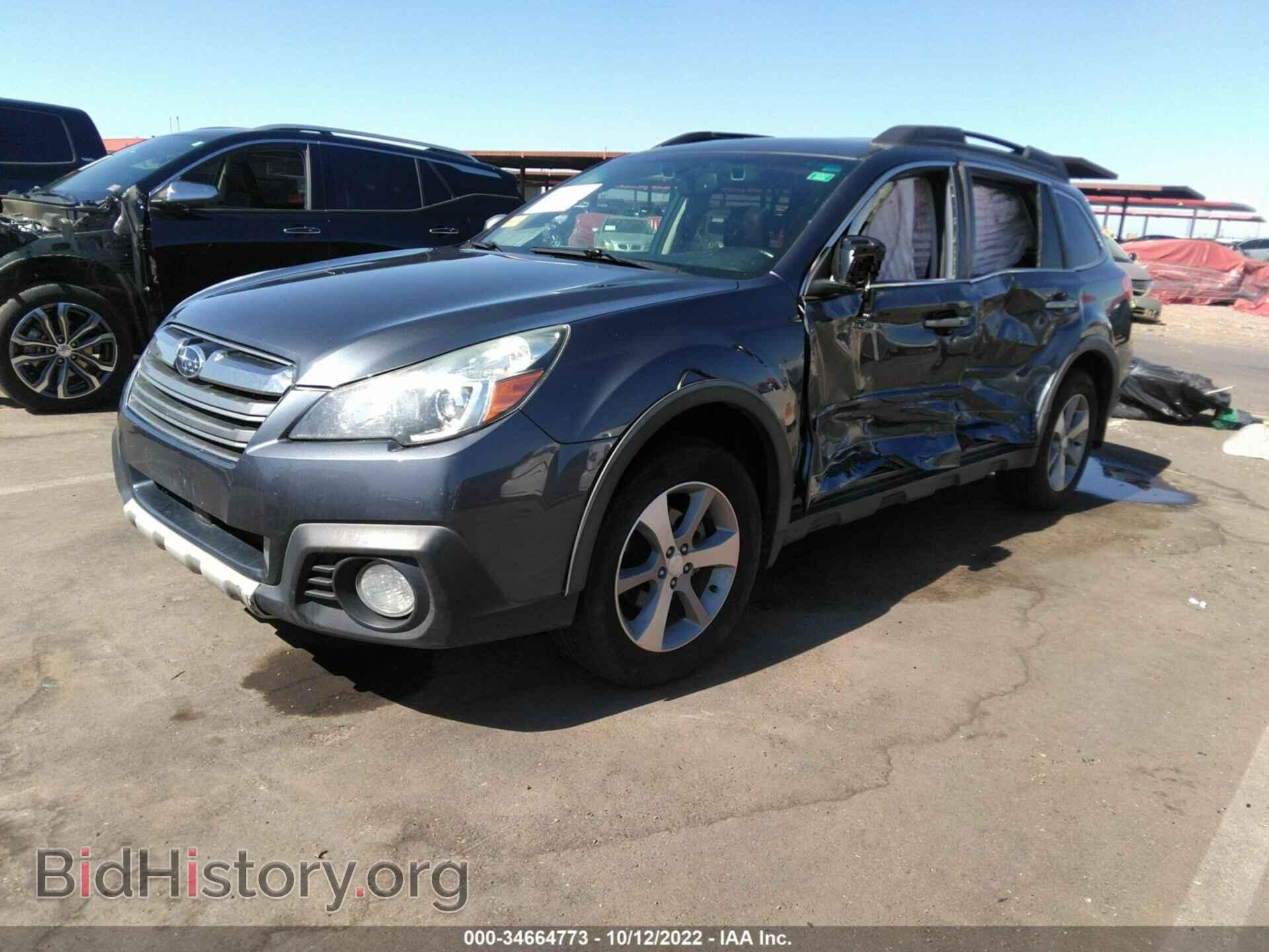 2014 SUBARU OUTBACK - VIN: 4S4BRBPC8E3280679 - Фото 2