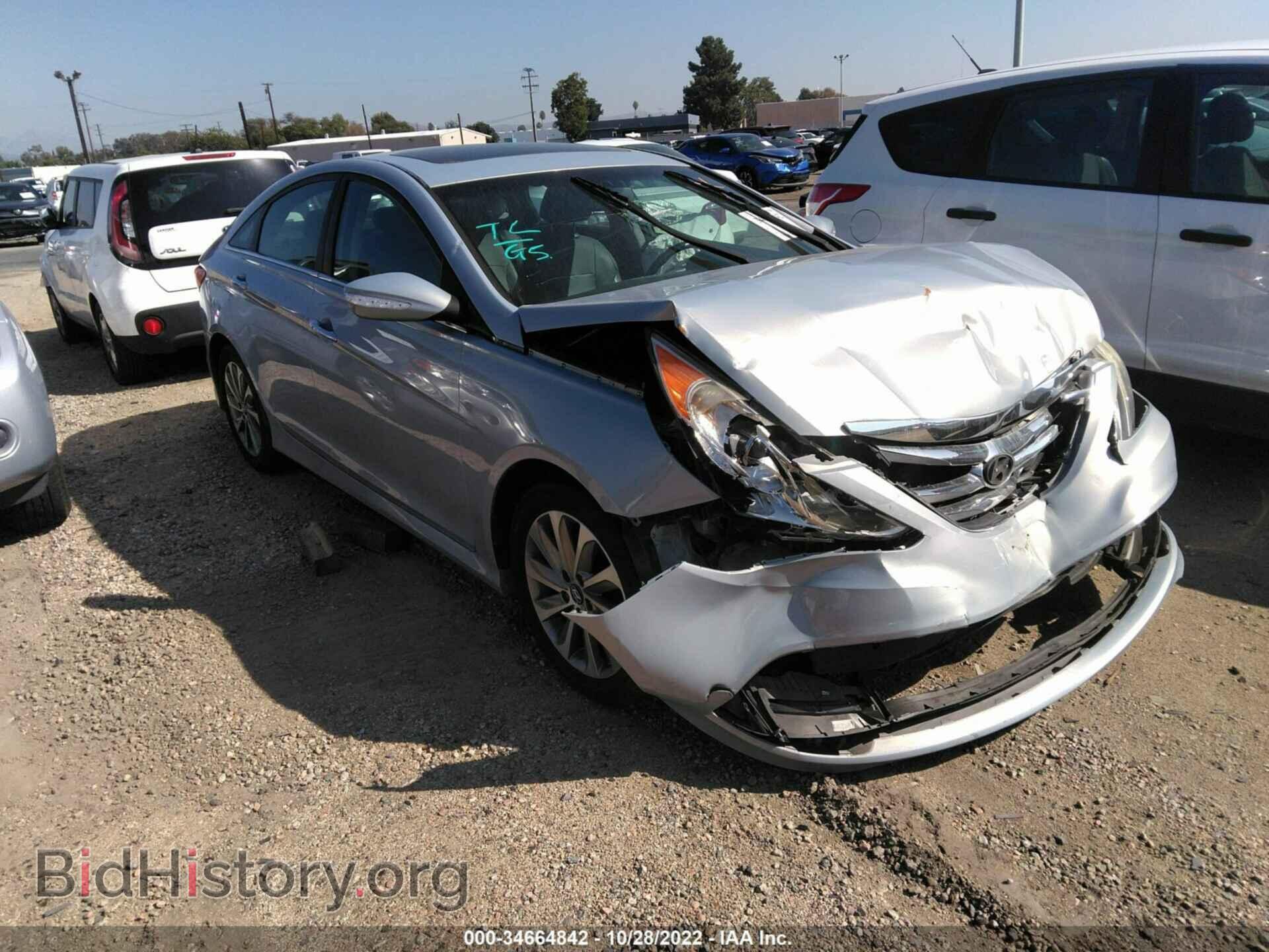 Фотография 5NPEC4AC2EH866256 - HYUNDAI SONATA 2014
