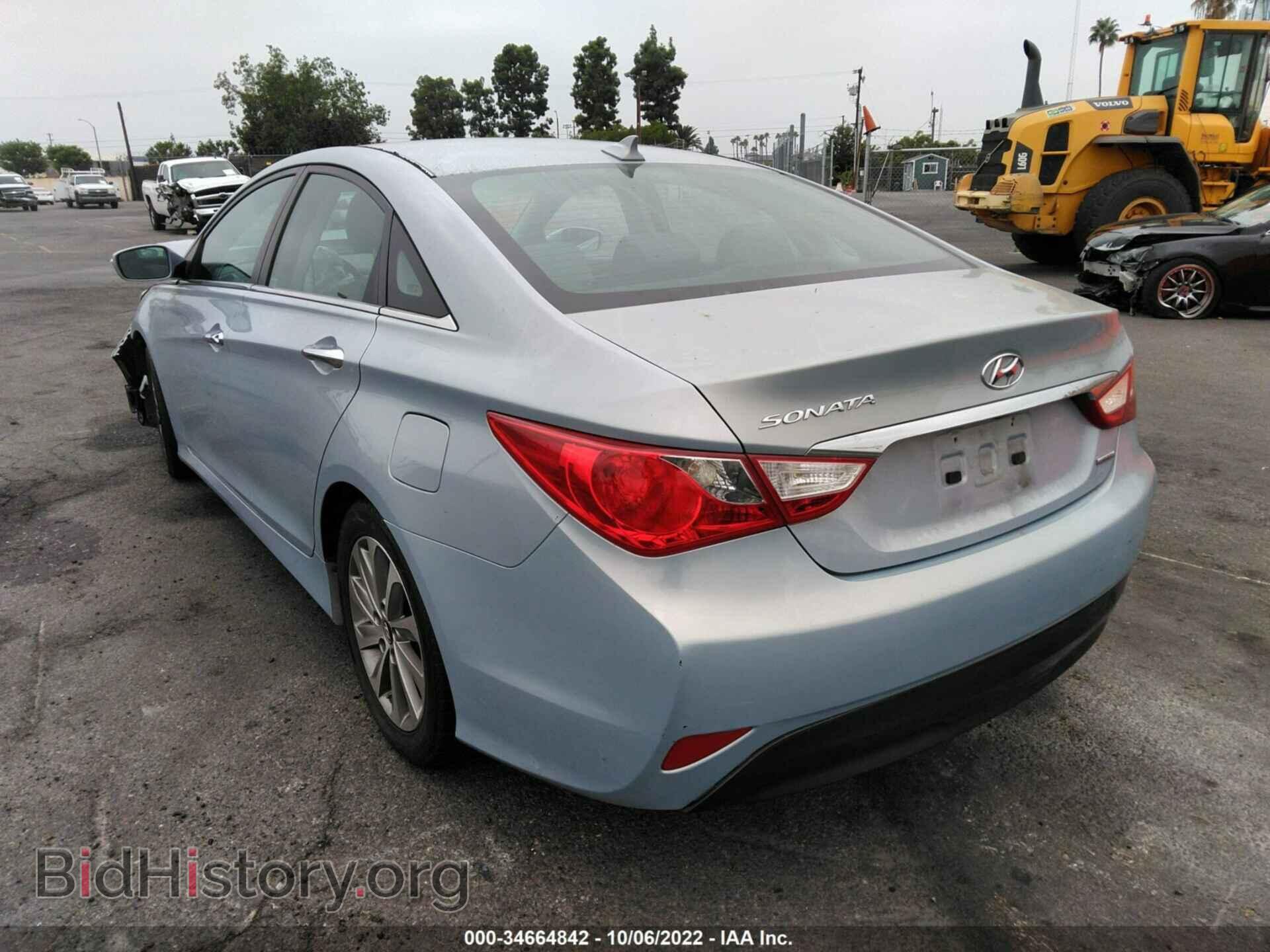 2014 HYUNDAI SONATA - VIN: 5NPEC4AC2EH866256 - Фото 3