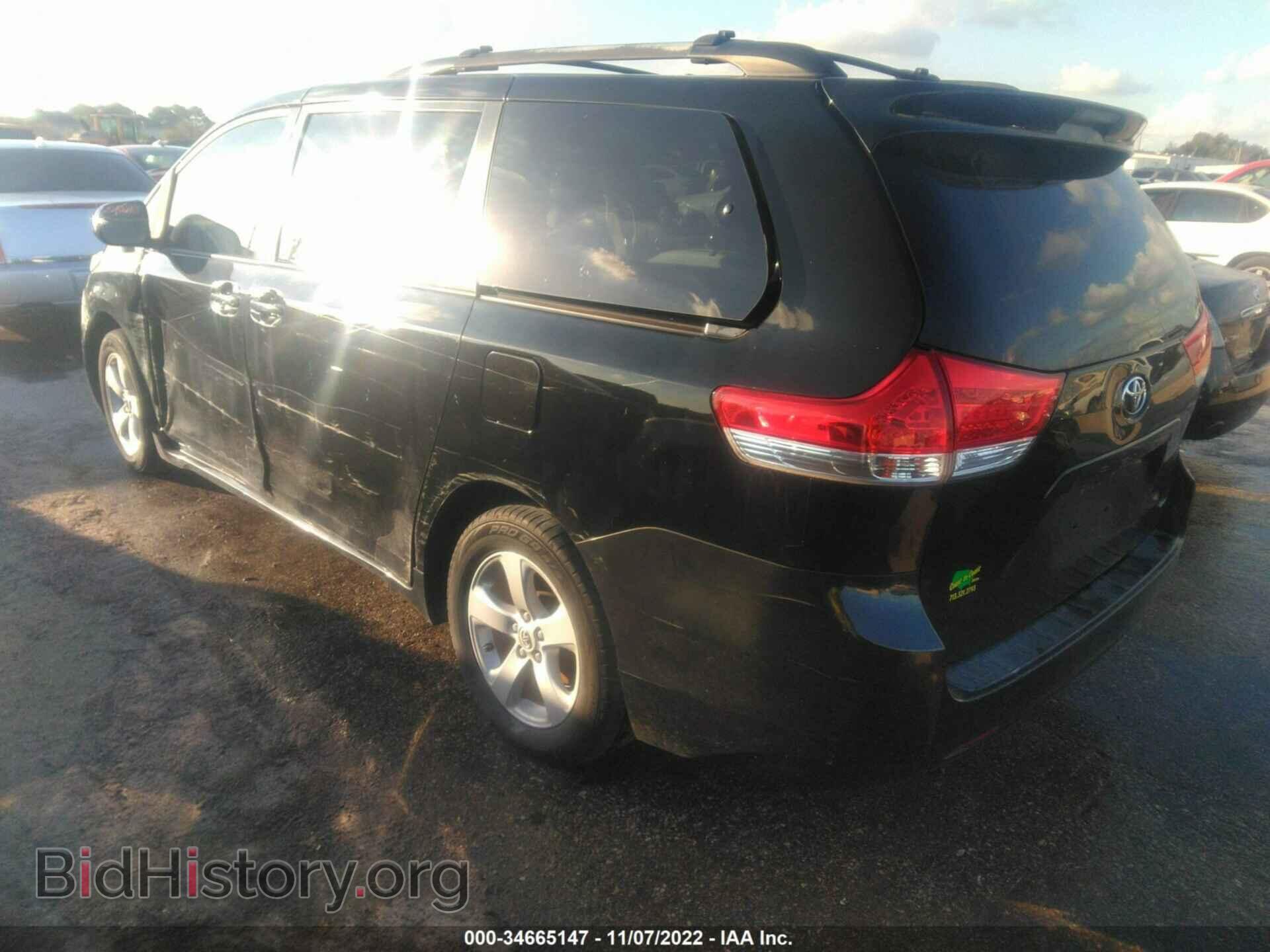 2012 TOYOTA SIENNA - VIN: 5TDKK3DC8CS262231 - Фото 3
