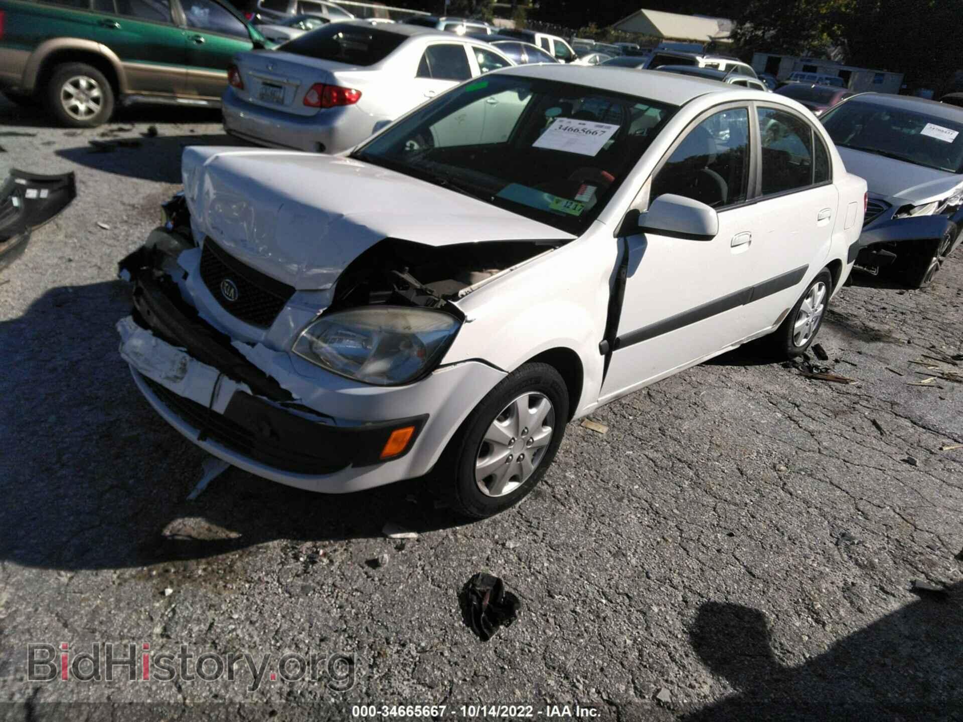 2006 KIA RIO - VIN: KNADE123066030070 - Фото 2