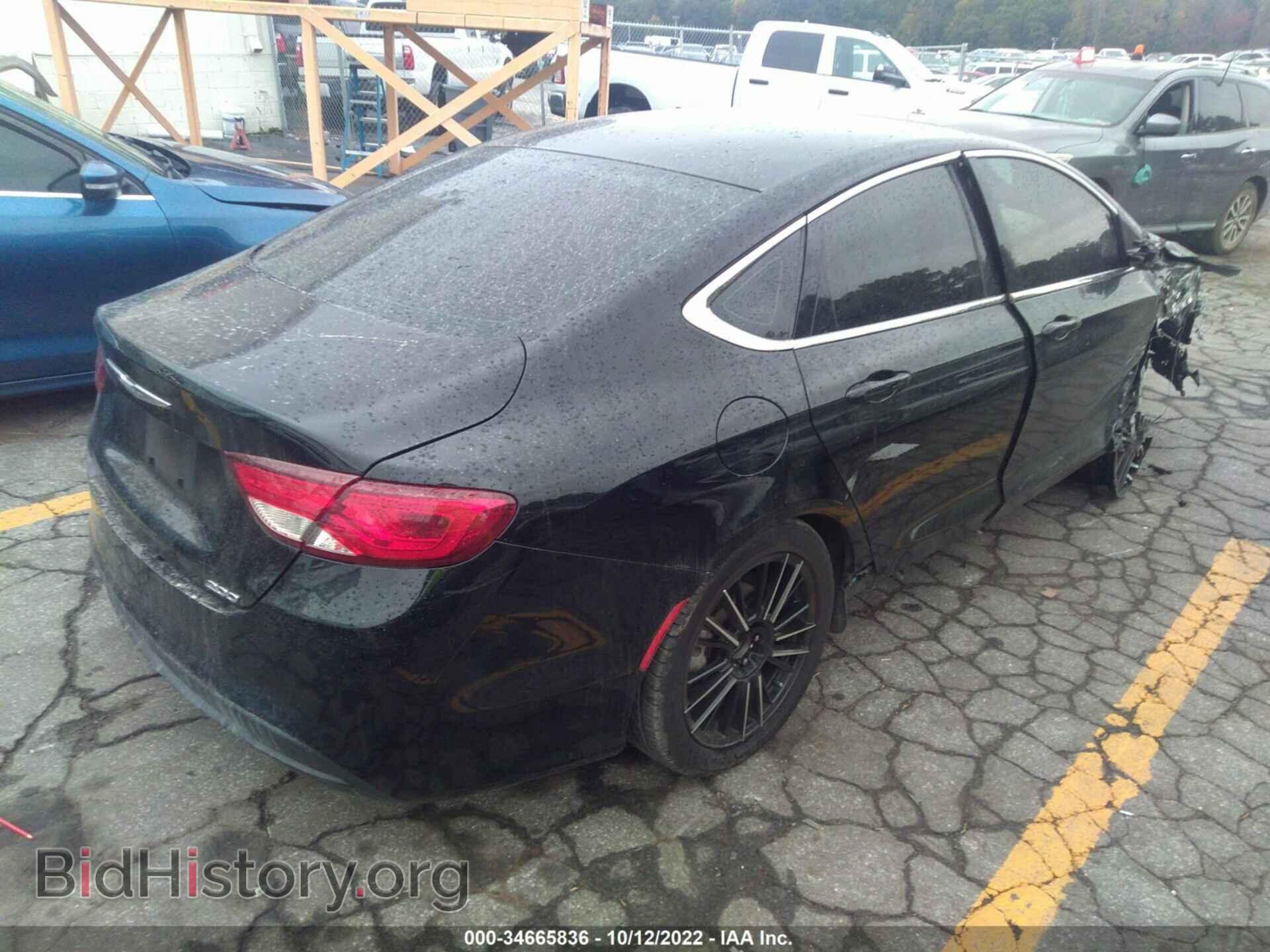 2016 CHRYSLER 200 - VIN: 1C3CCCFB9GN189053 - Фото 4