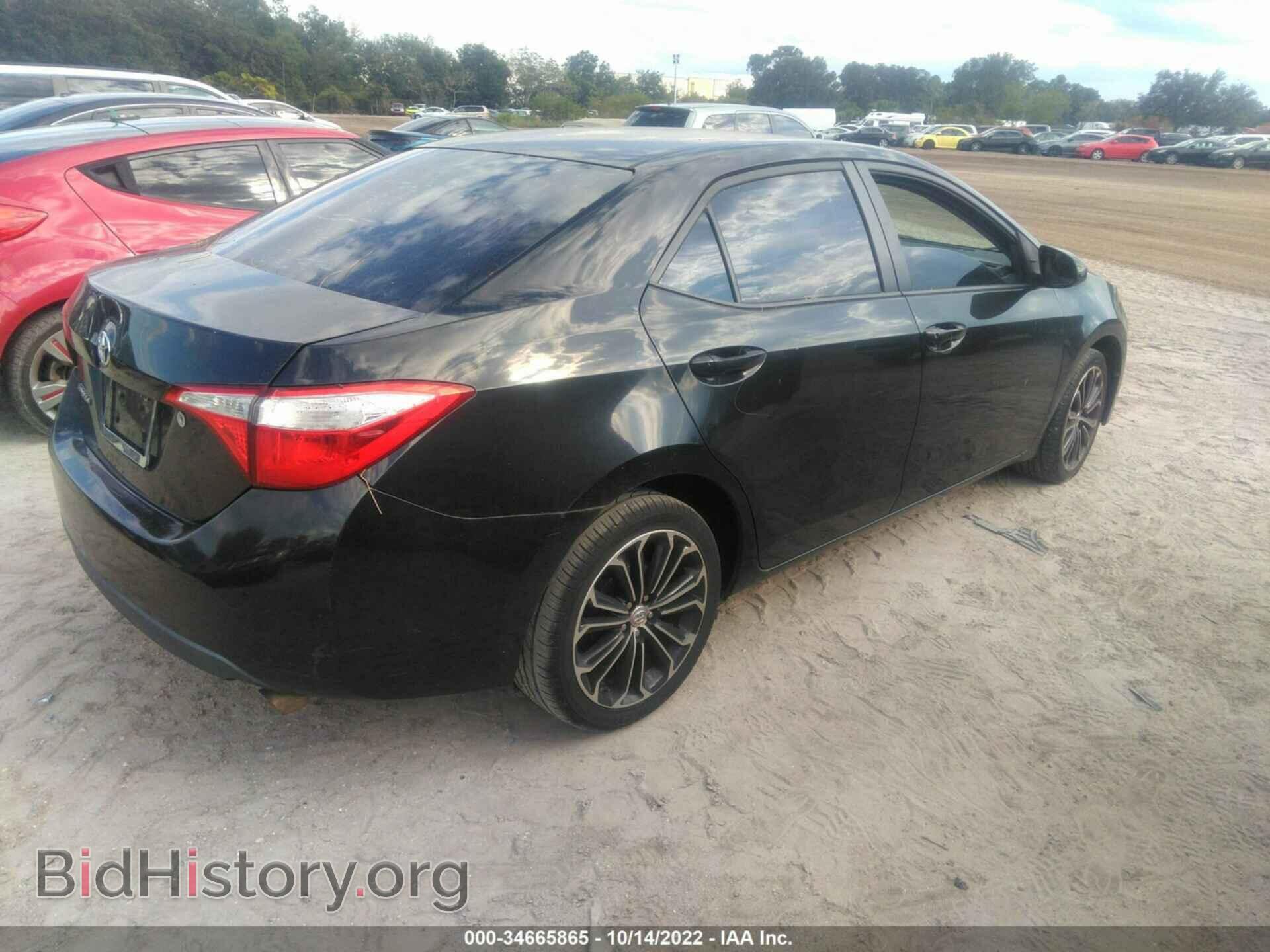 2014 TOYOTA COROLLA - VIN: 2T1BURHEXEC075352 - Фото 4
