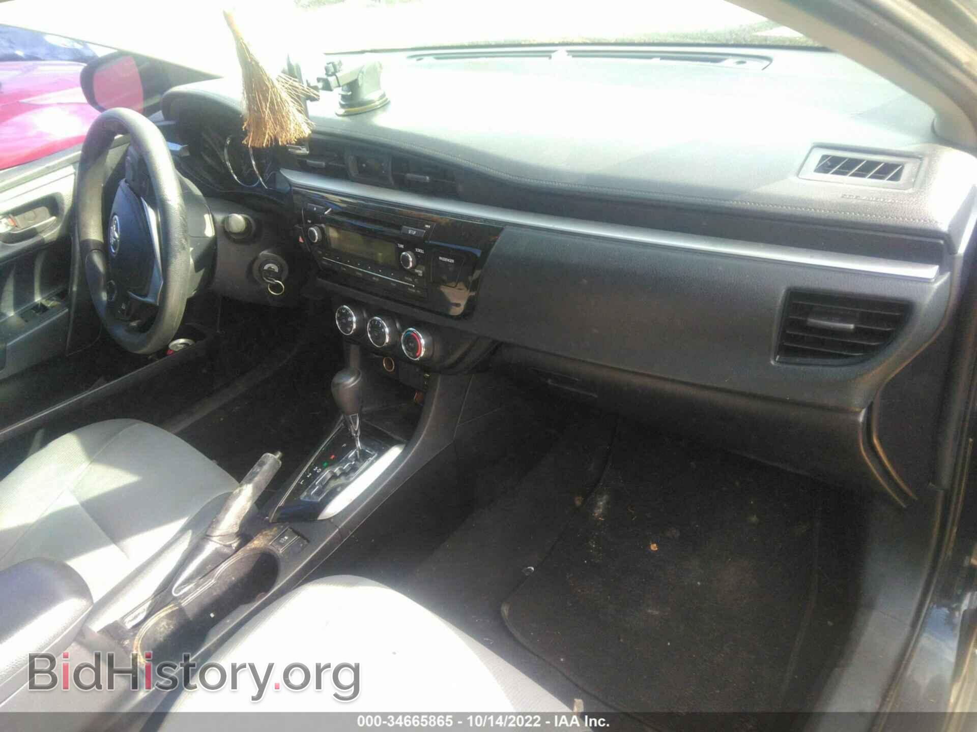 2014 TOYOTA COROLLA - VIN: 2T1BURHEXEC075352 - Фото 5