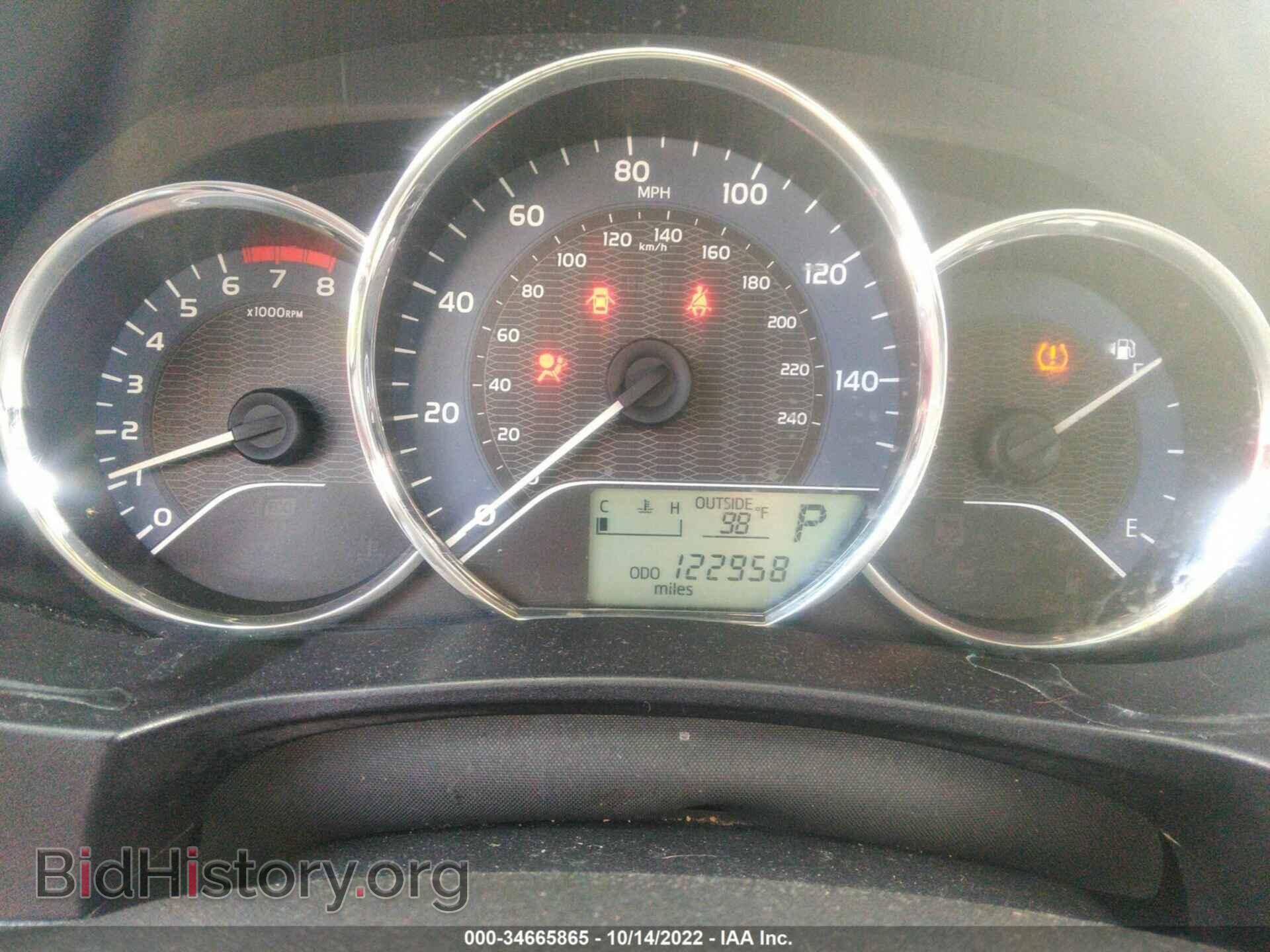 2014 TOYOTA COROLLA - VIN: 2T1BURHEXEC075352 - Фото 7