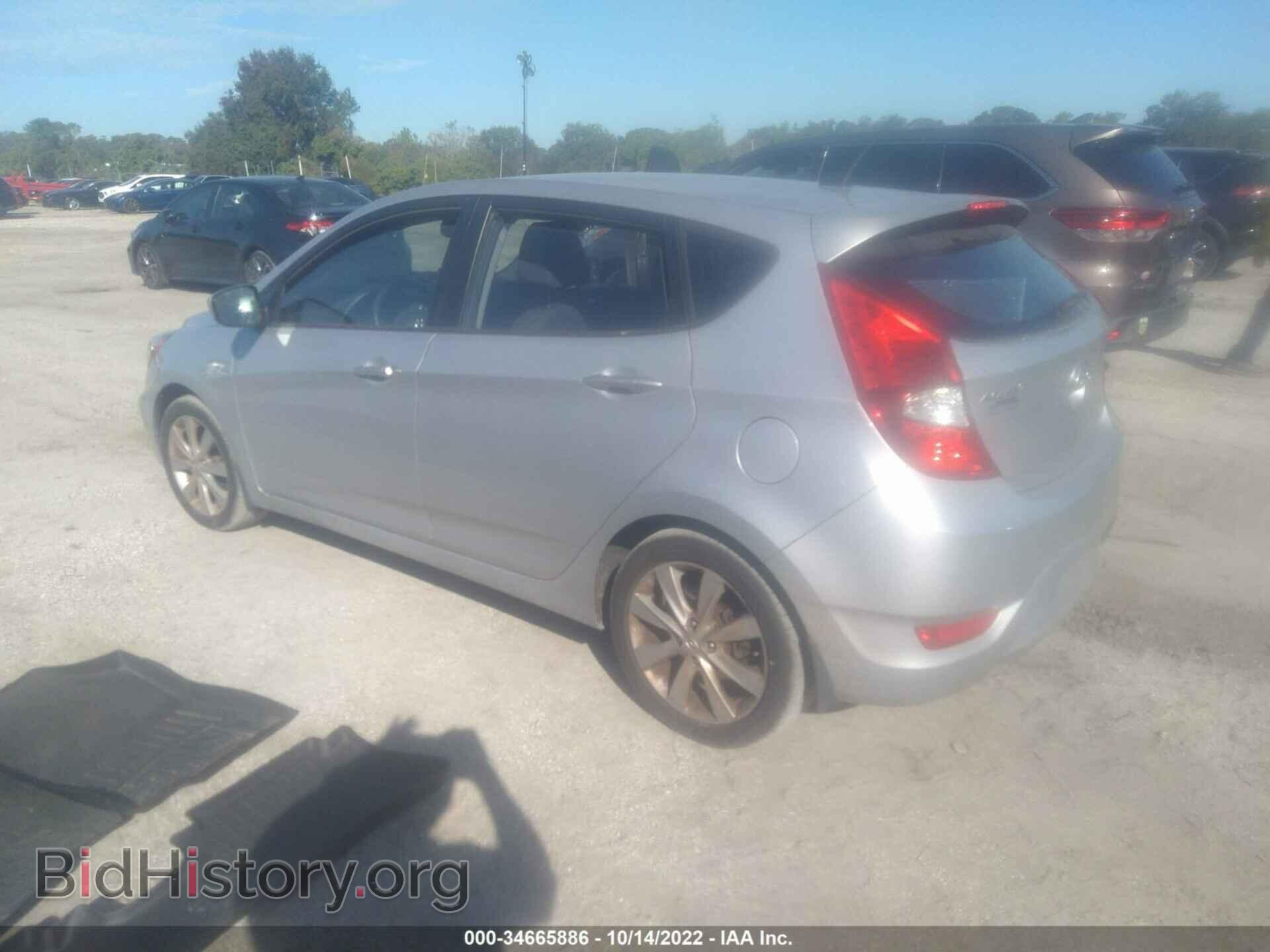 2012 HYUNDAI ACCENT - VIN: KMHCU5AE9CU023973 - Фото 3