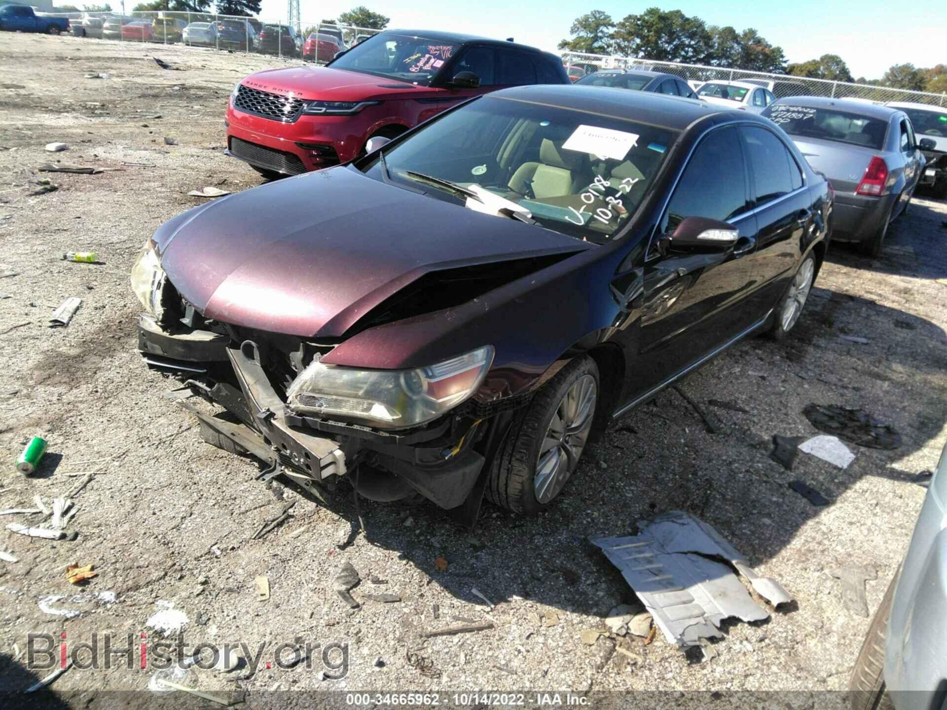 2011 ACURA RL - VIN: JH4KB2F54BC000178 - Фото 2