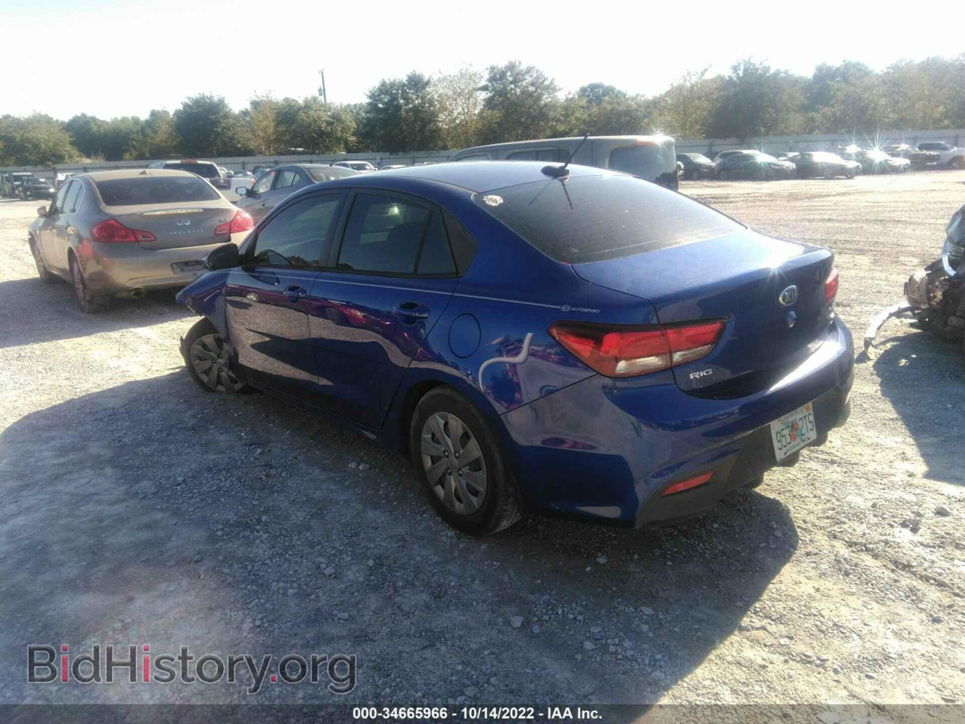2020 KIA RIO - VIN: 3KPA24AD0LE258439 - Фото 3