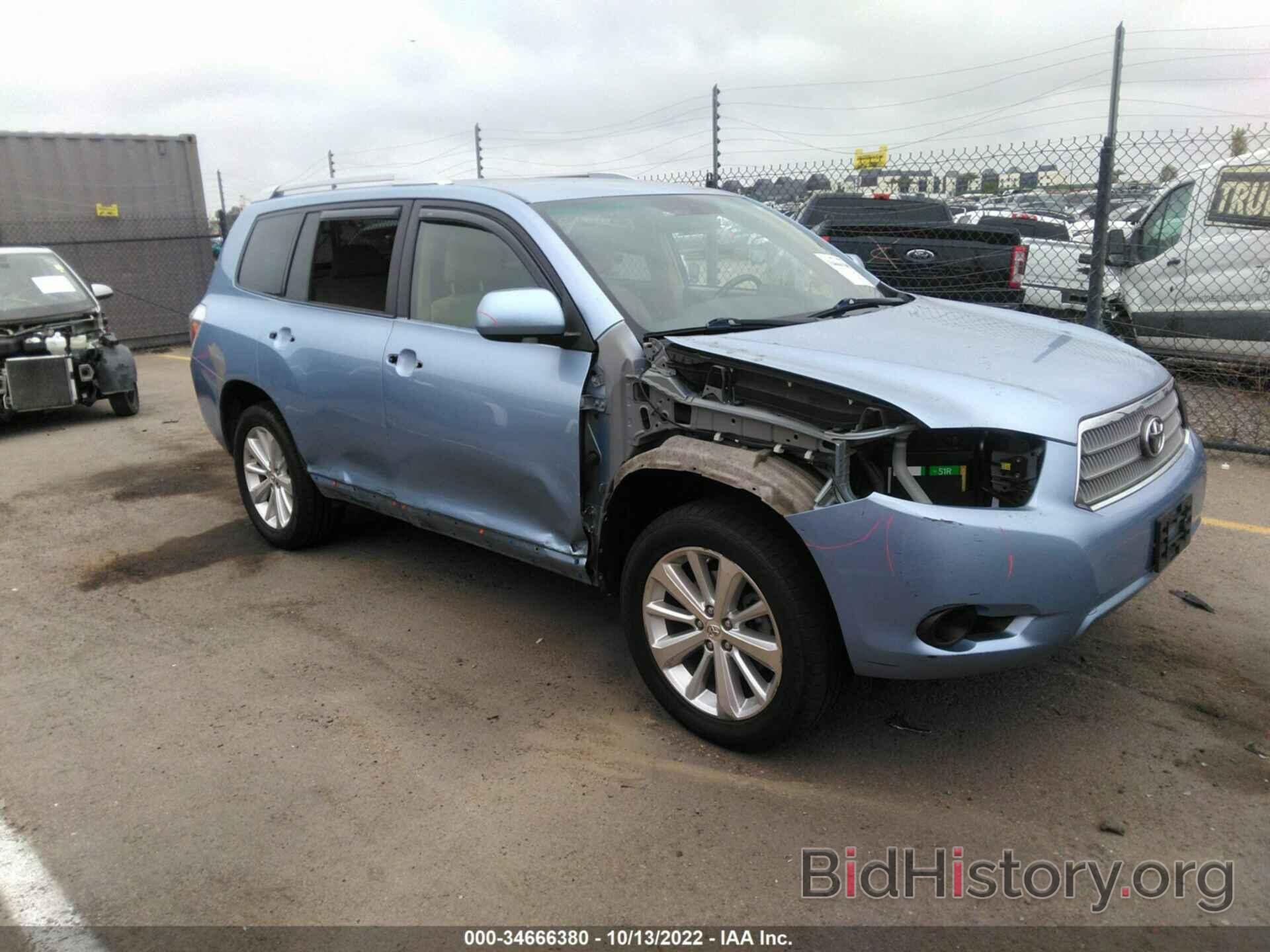 Photo JTEEW41A182009546 - TOYOTA HIGHLANDER HYBRID 2008