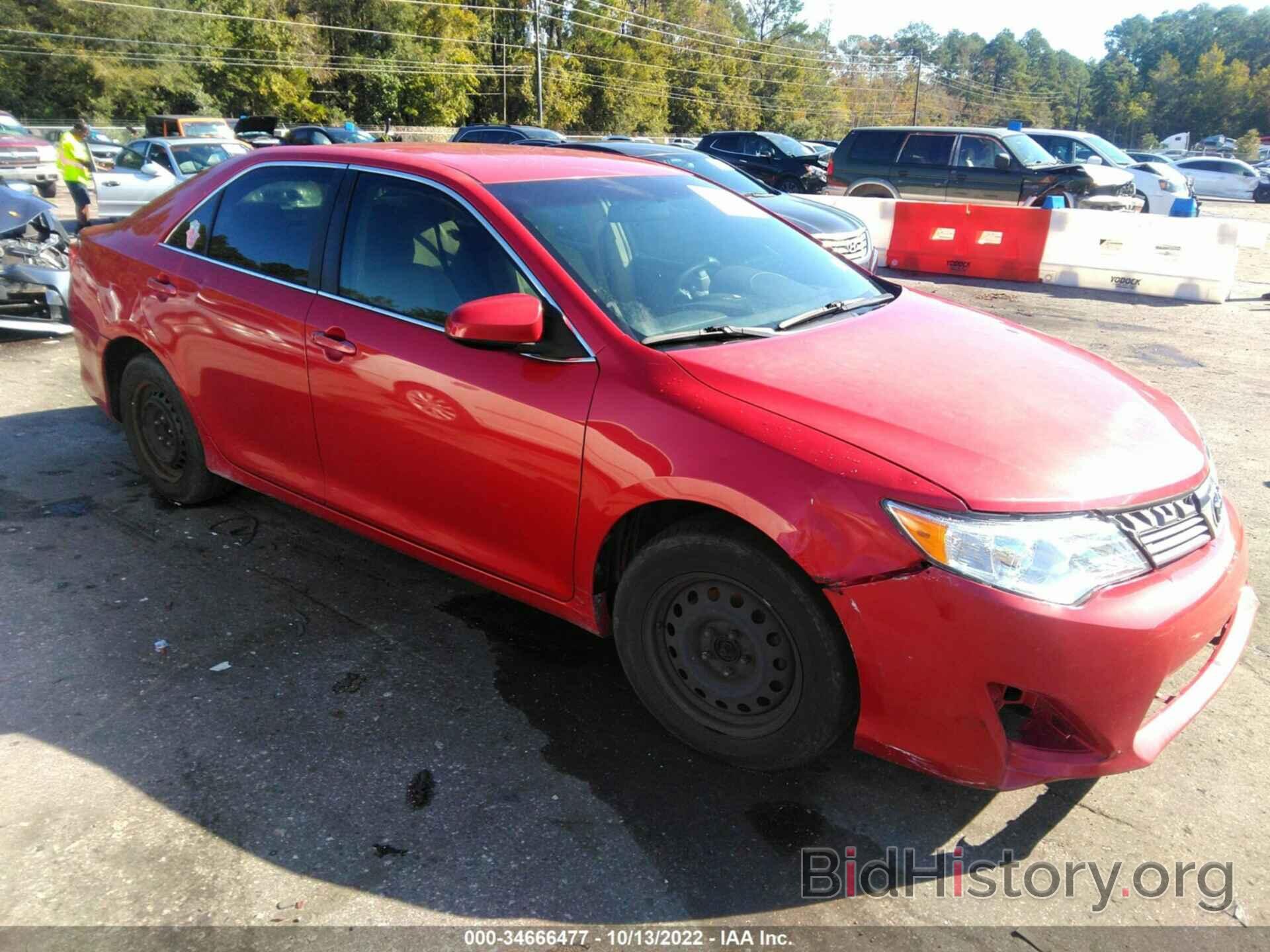 Photo 4T1BF1FKXCU506823 - TOYOTA CAMRY 2012