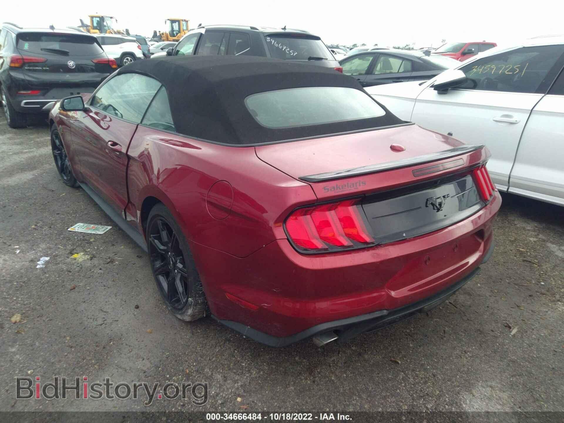 2018 FORD MUSTANG - VIN: 1FATP8UH2J5128970 - Фото 3