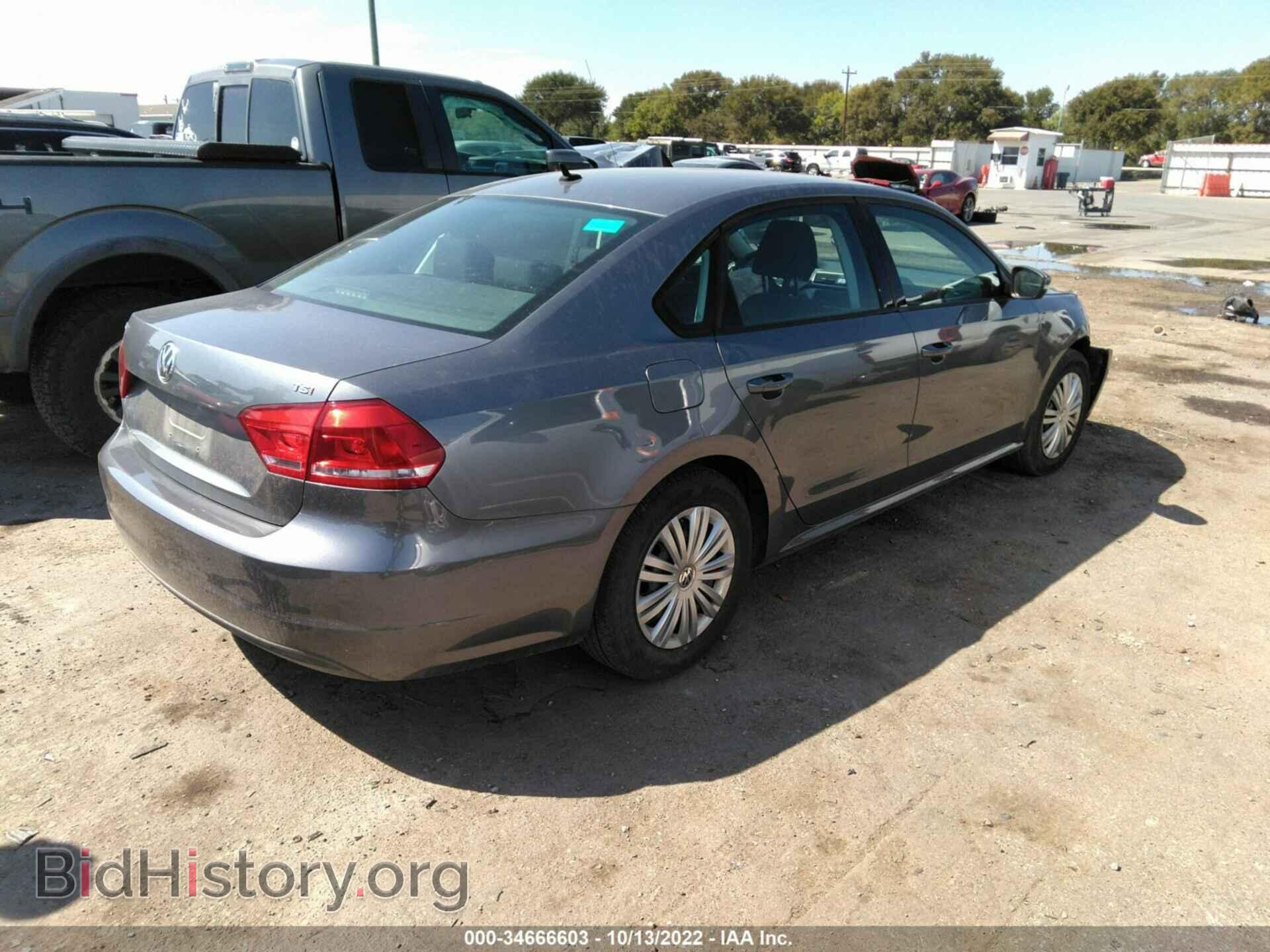 2014 VOLKSWAGEN PASSAT - VIN: 1VWAT7A35EC066155 - Фото 4