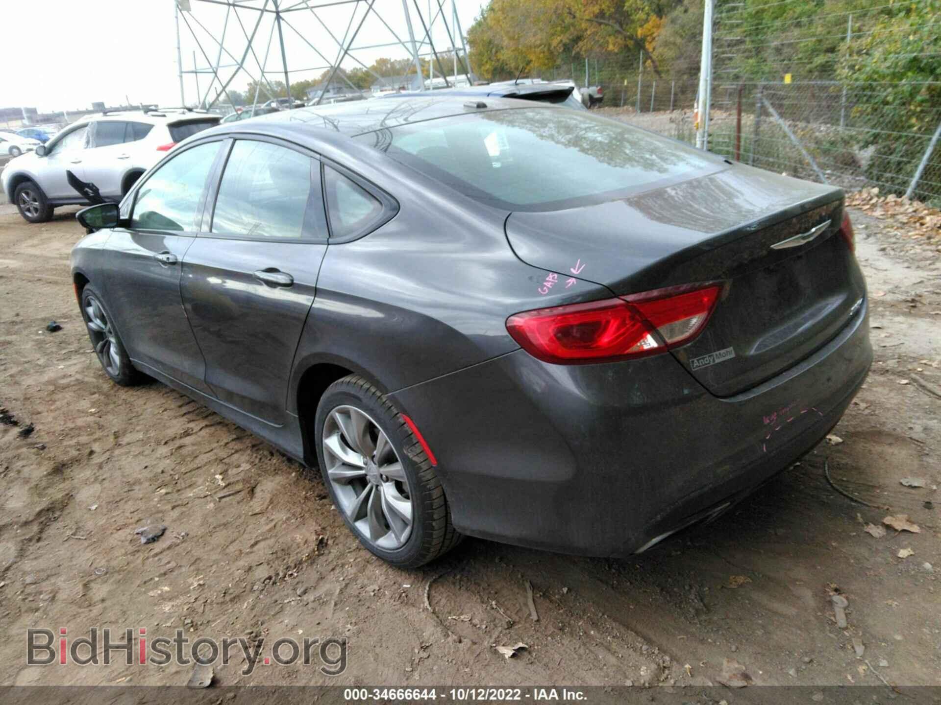 2016 CHRYSLER 200 - VIN: 1C3CCCBB2GN130562 - Фото 3