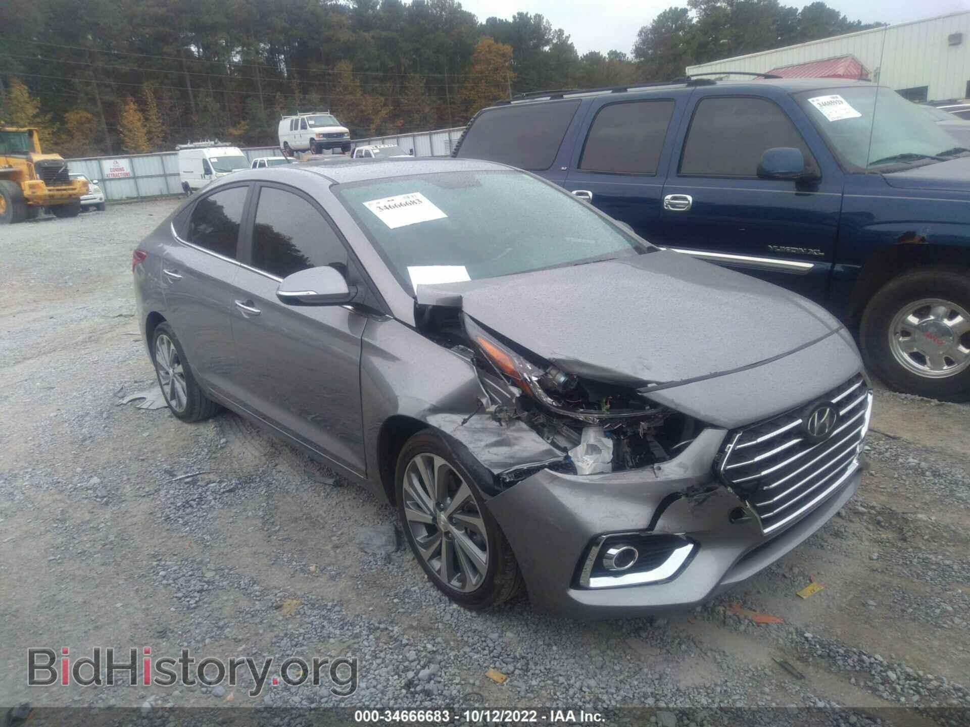 Photo 3KPC34A62NE176433 - HYUNDAI ACCENT 2022