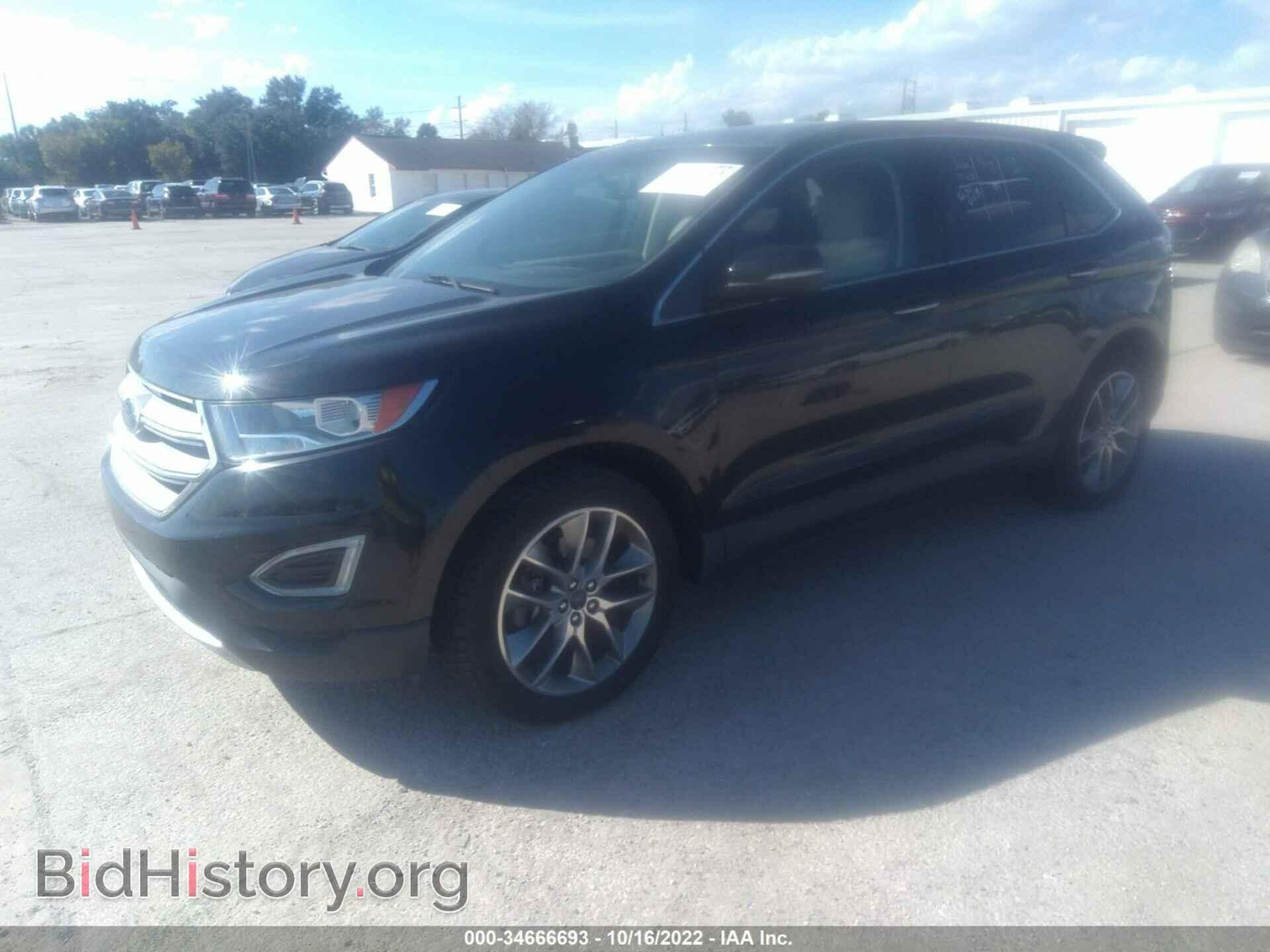 2015 FORD EDGE - VIN: 2FMTK3K82FBC25082 - Photo 2