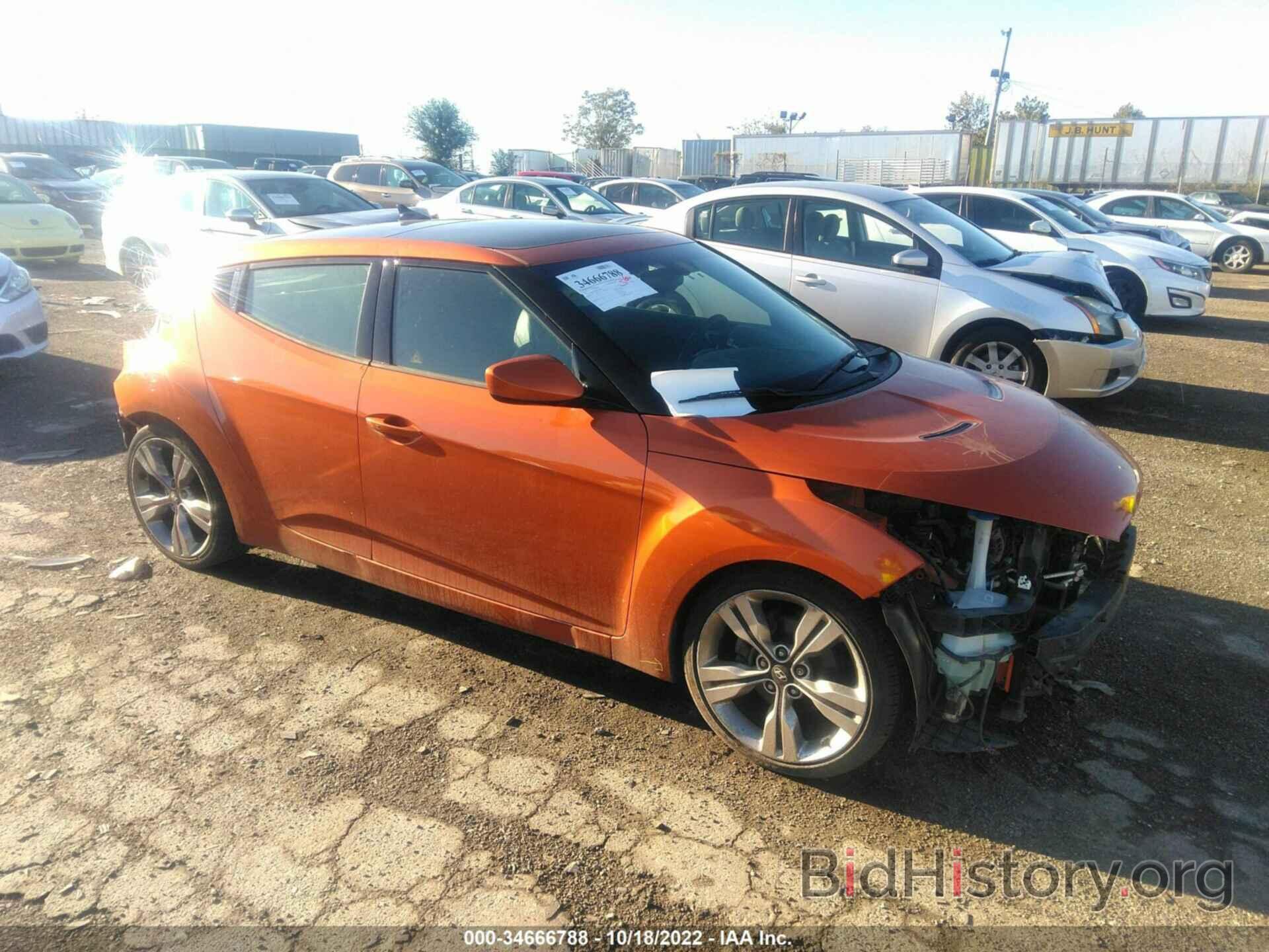 Фотография KMHTC6AD2CU028982 - HYUNDAI VELOSTER 2012