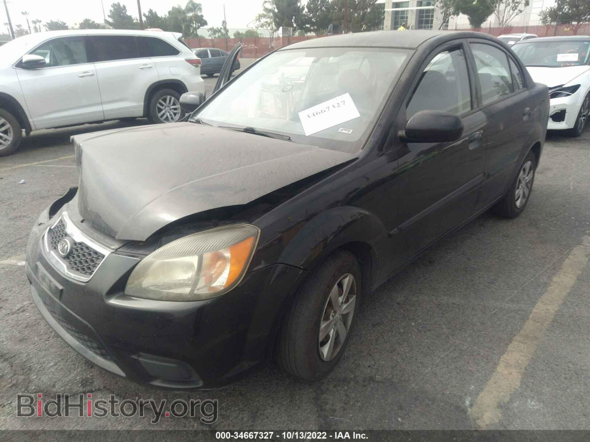 2011 KIA RIO - VIN: KNADH4A30B6734421 - Фото 2