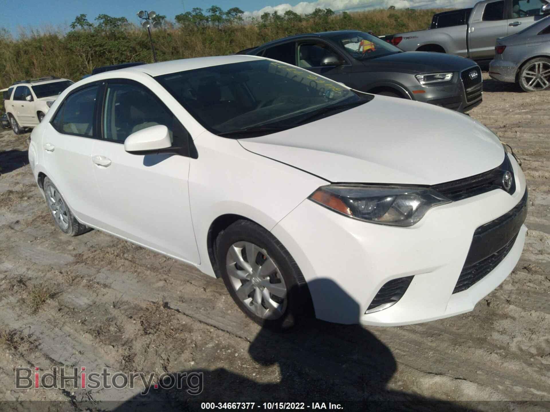 Photo 2T1BURHE0FC266442 - TOYOTA COROLLA 2015
