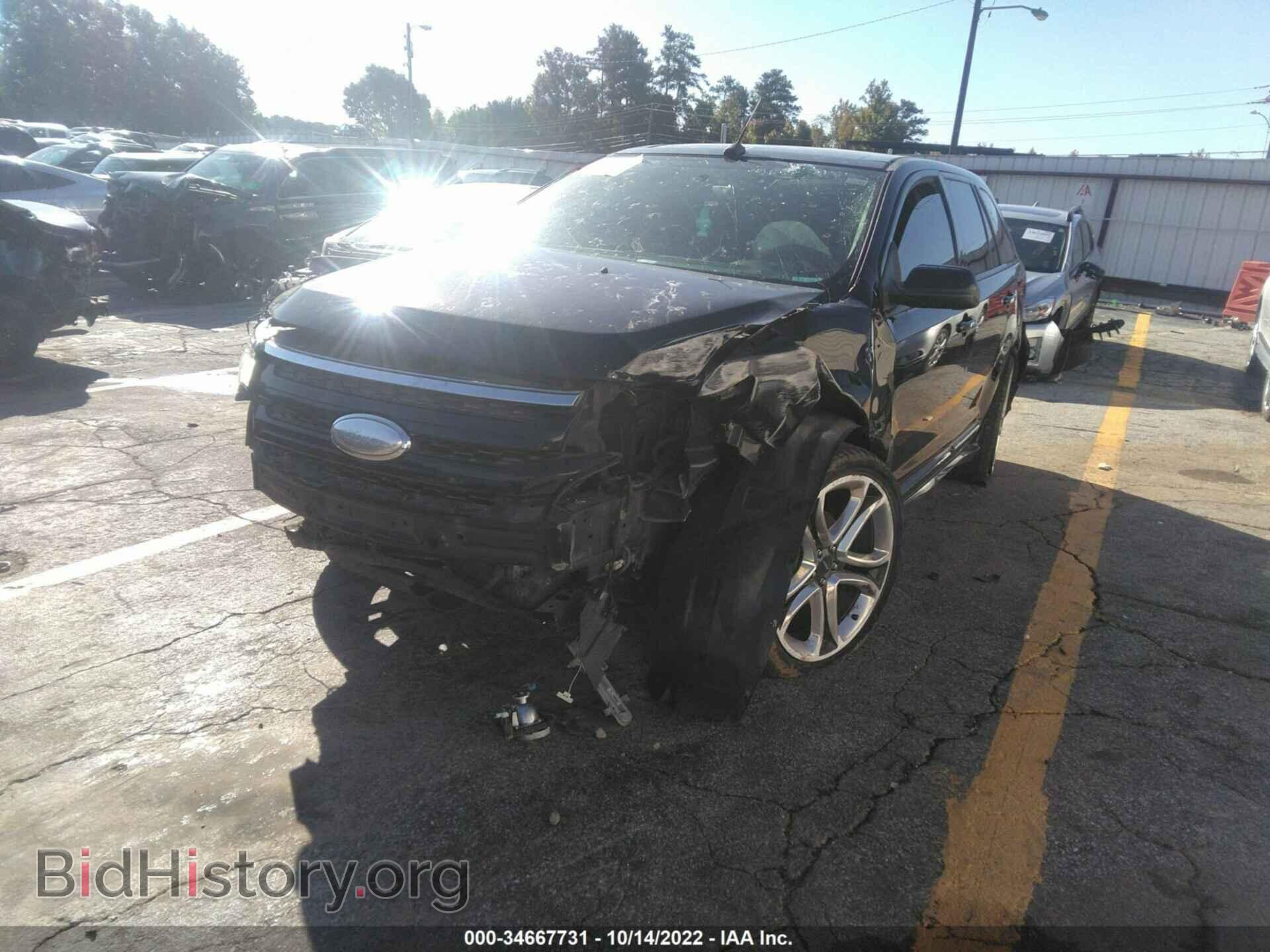 2012 FORD EDGE - VIN: 2FMDK3AK7CBA32438 - Фото 2