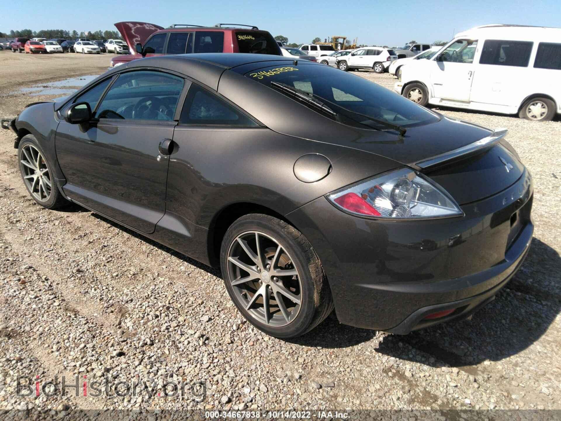 2012 MITSUBISHI ECLIPSE - VIN: 4A31K5DF7CE006800 - Фото 3
