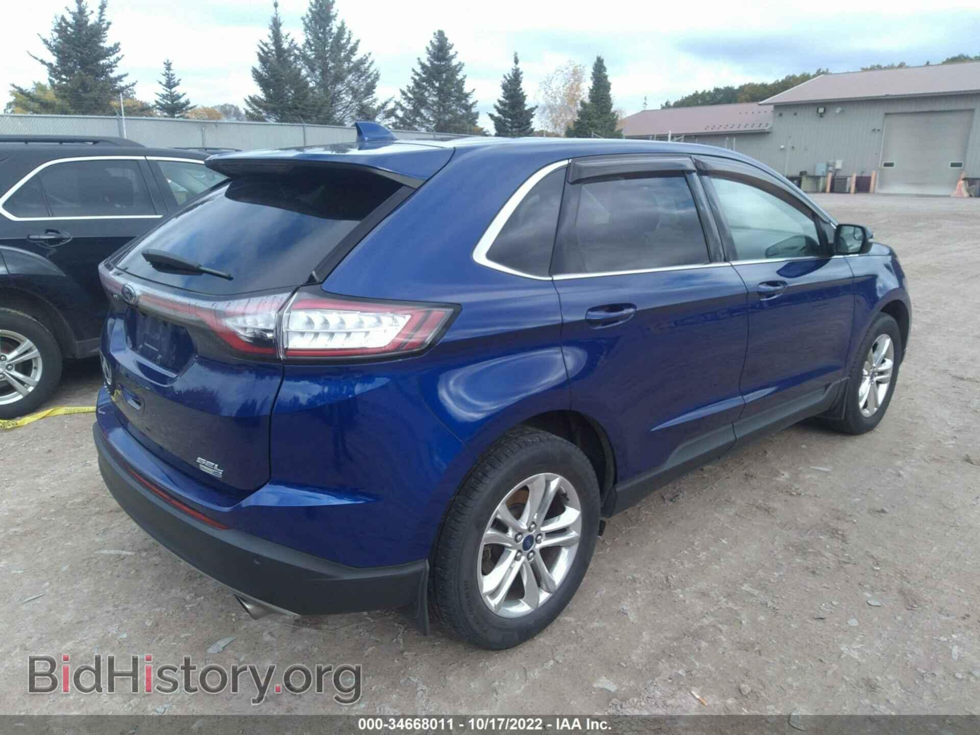 2015 FORD EDGE - VIN: 2FMTK4J90FBB83446 - Photo 4