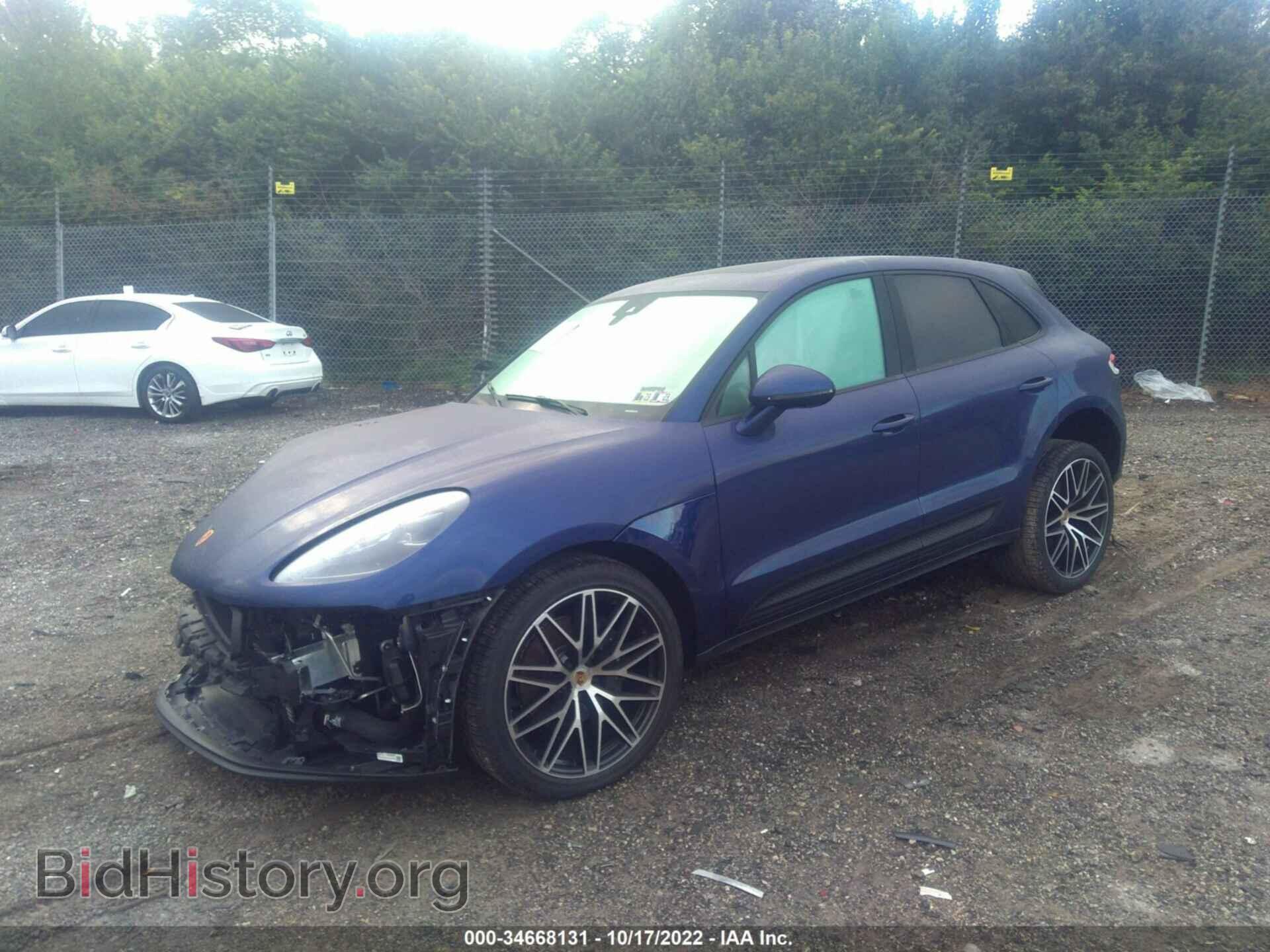 2022 PORSCHE MACAN - VIN: WP1AA2A58NLB07986 - Фото 2