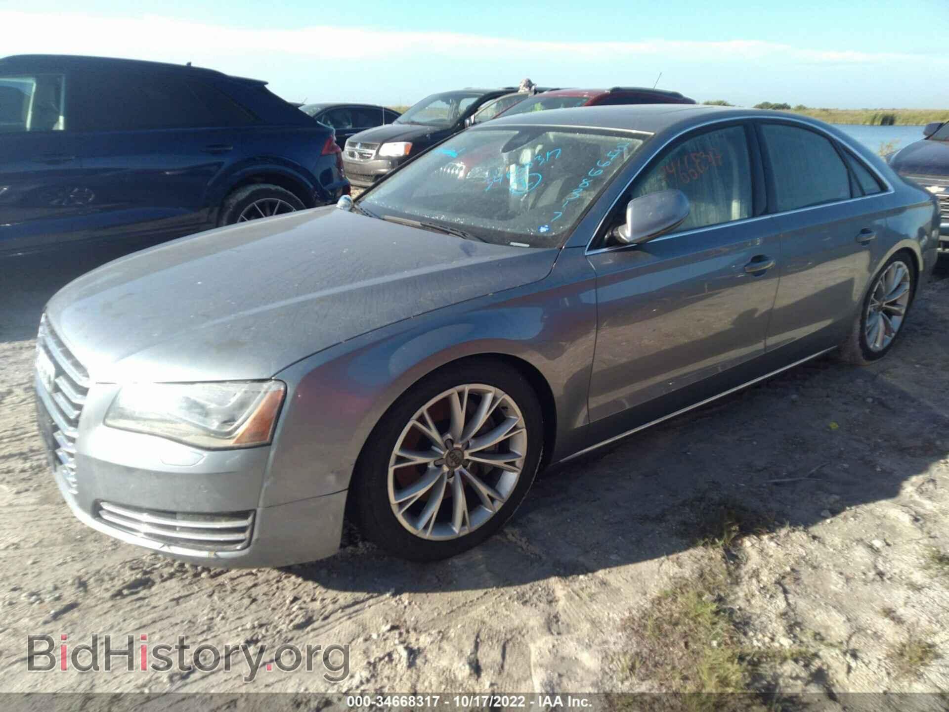 2014 AUDI A8 - VIN: WAUAGAFD4EN003104 - Фото 2