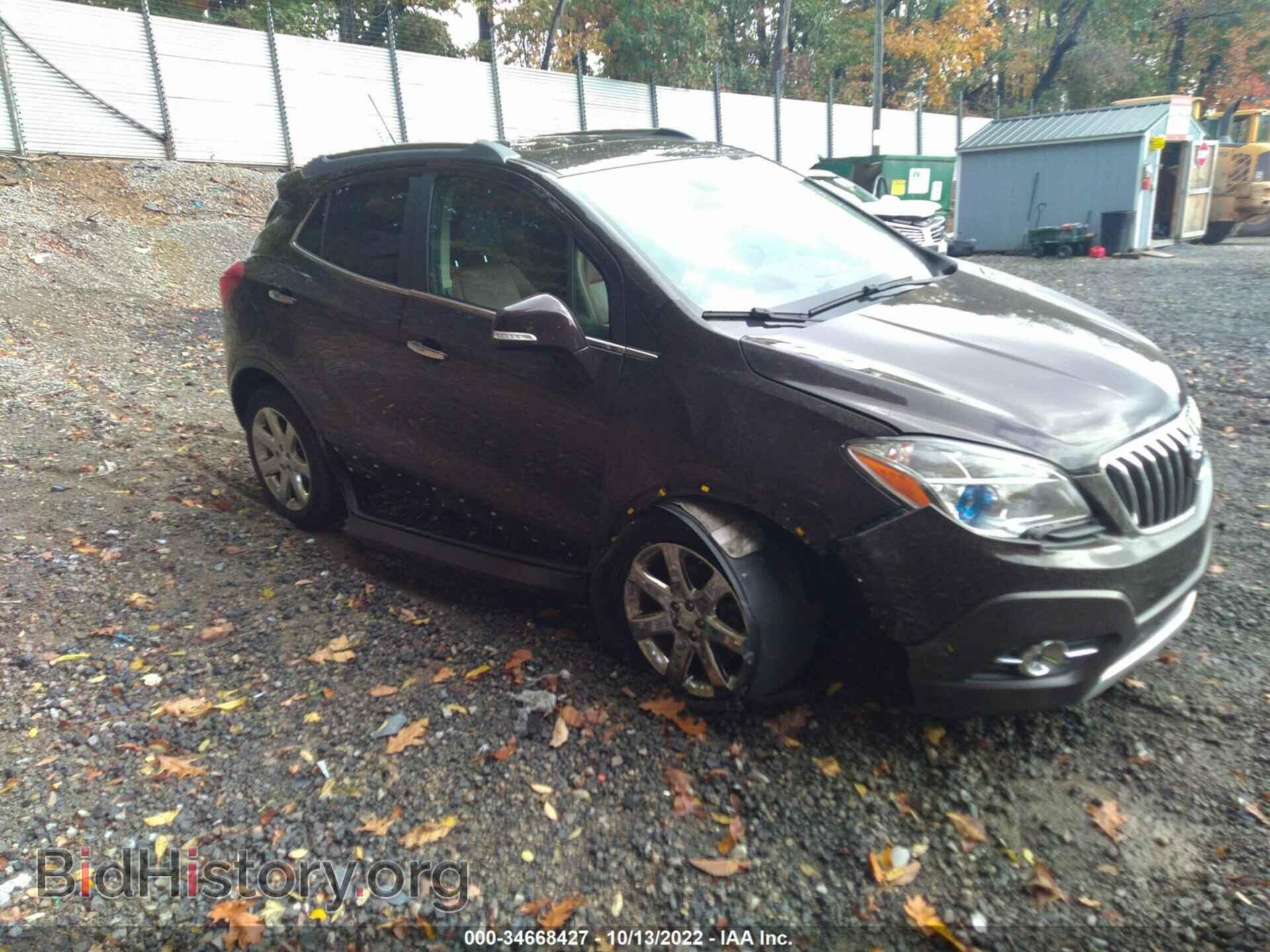 Photo KL4CJGSB3GB573338 - BUICK ENCORE 2016