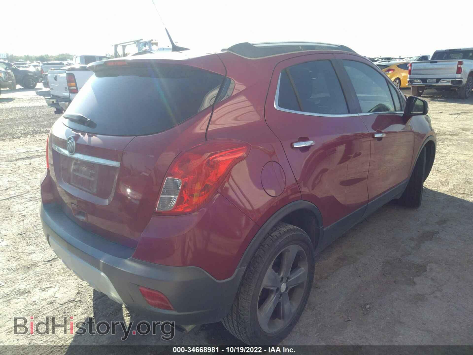 2014 BUICK ENCORE - VIN: KL4CJCSB4EB608345 - Фото 4