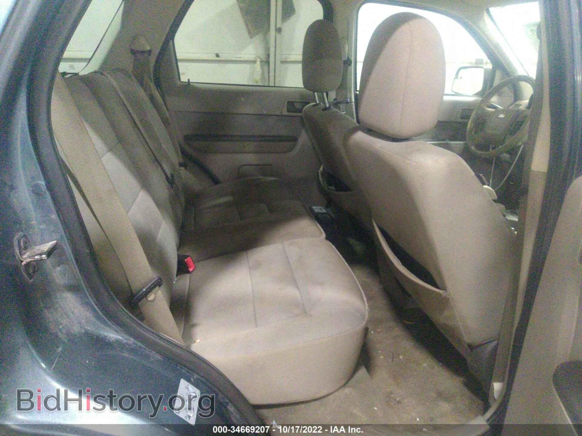 2010 FORD ESCAPE - VIN: 1FMCU9D74AKC22572 - Фото 8