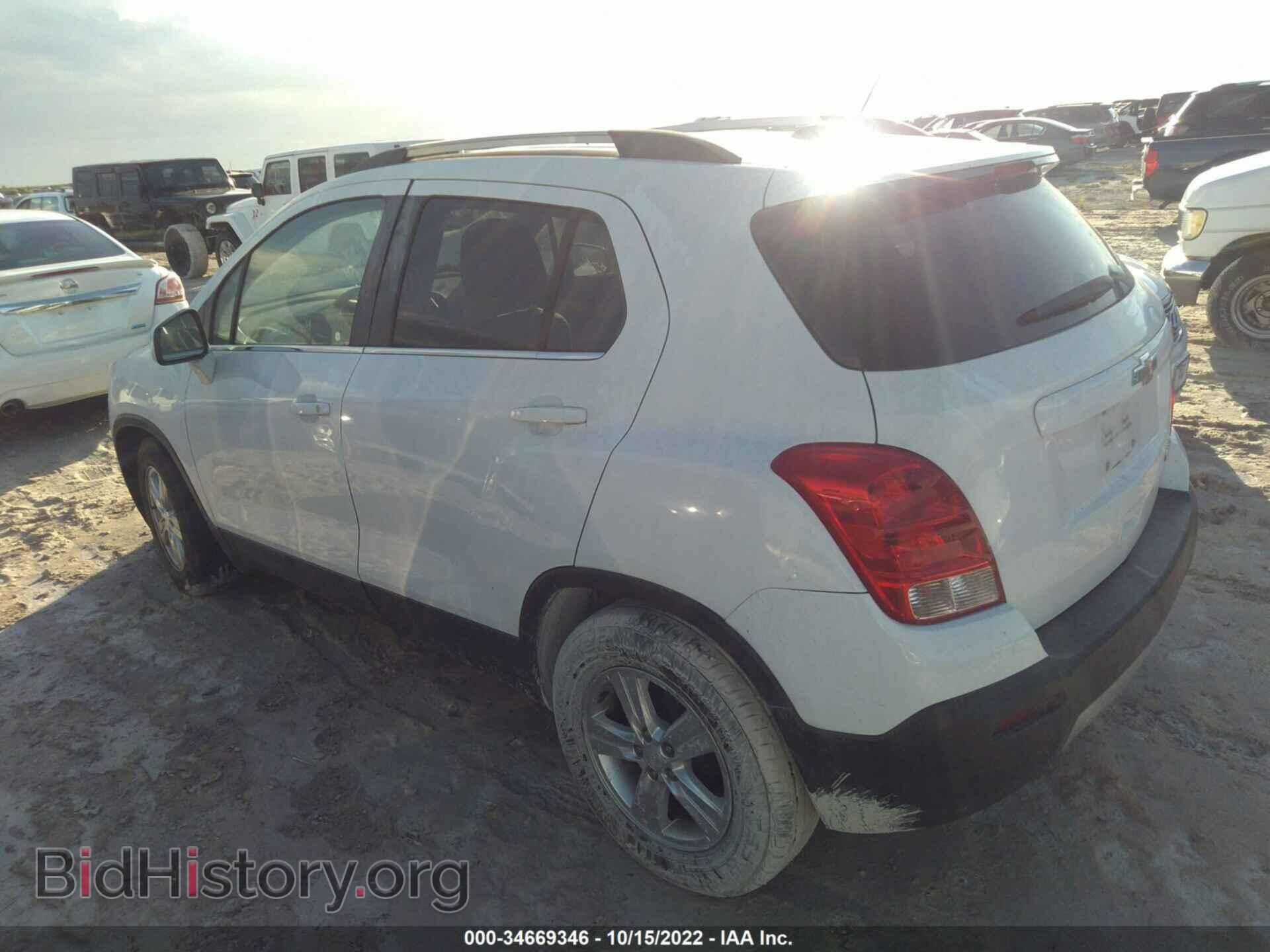 2016 CHEVROLET TRAX - VIN: 3GNCJLSB9GL161414 - Фото 3