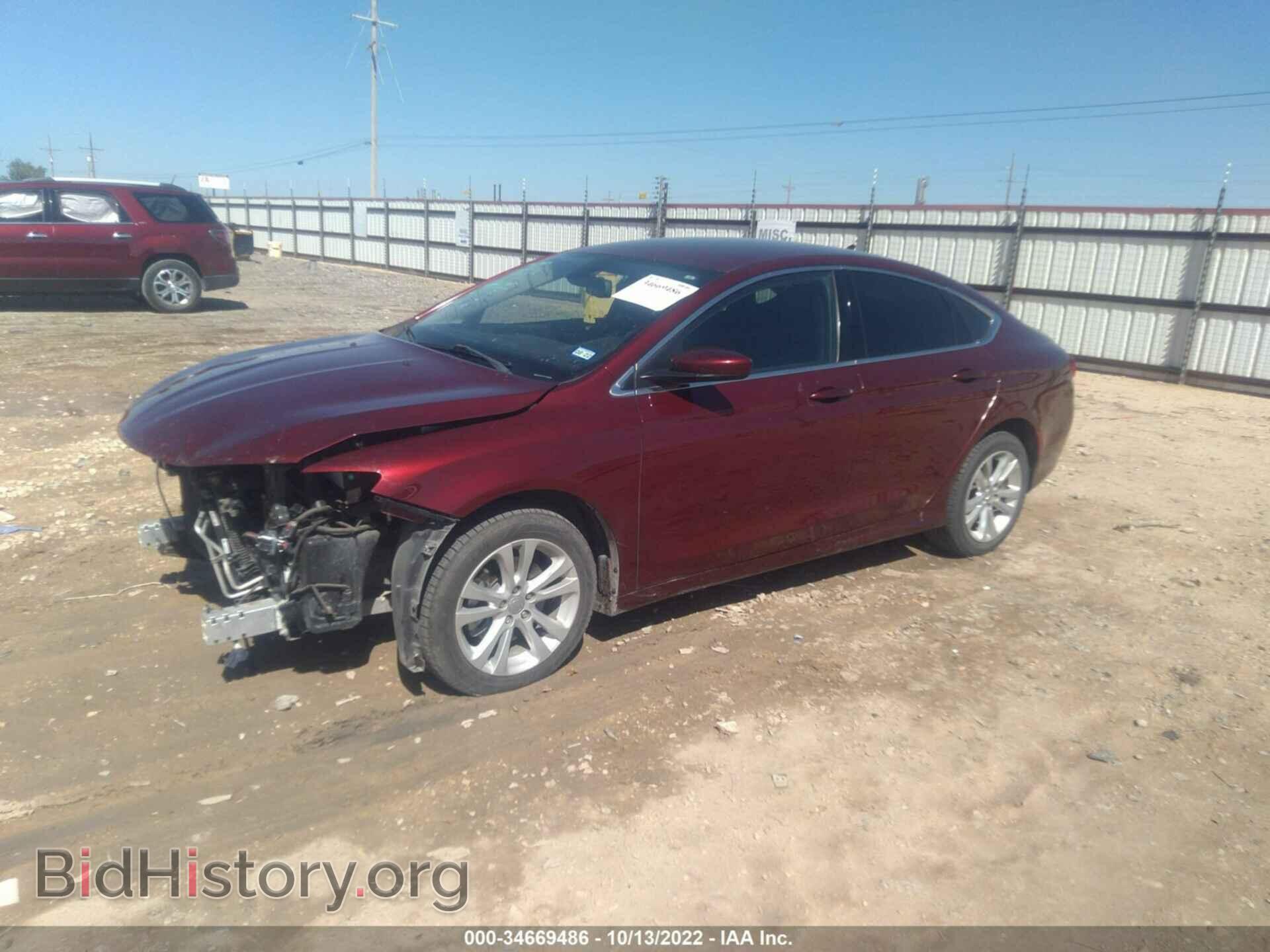 2017 CHRYSLER 200 - VIN: 1C3CCCABXHN506122 - Фото 2