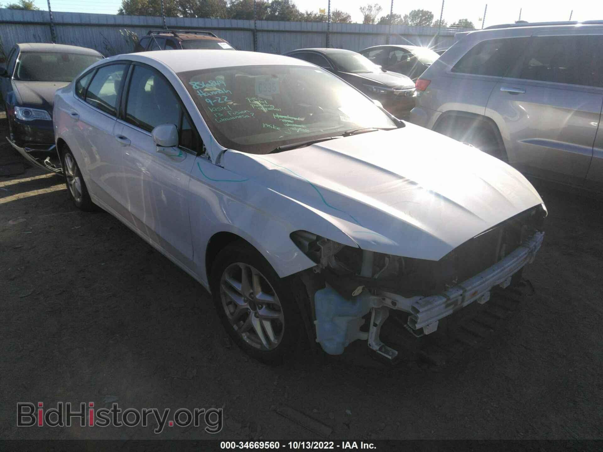 Фотография 3FA6P0H78DR125900 - FORD FUSION 2013