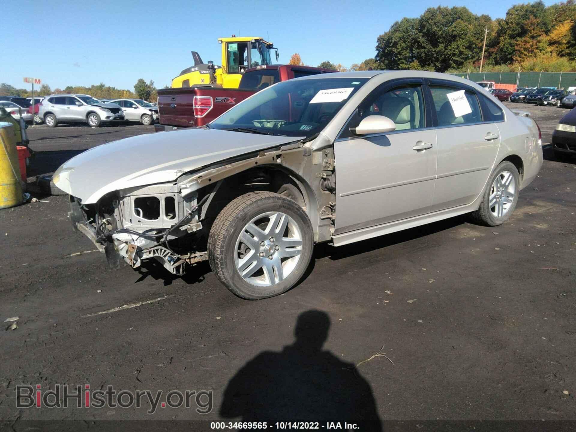 2012 CHEVROLET IMPALA - VIN: 2G1WB5E35C1123444 - Фото 2